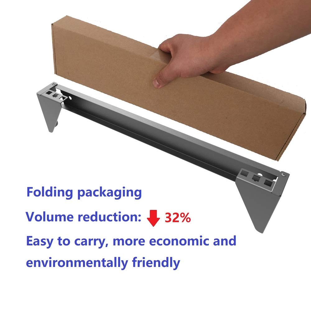 Mofangtech 1U Folding 19 Inches Cold Rolled Steel Wall Mountable Simple Vertical Rack And Networking Euipment Rack Including Hardware For Assembly(1U100
