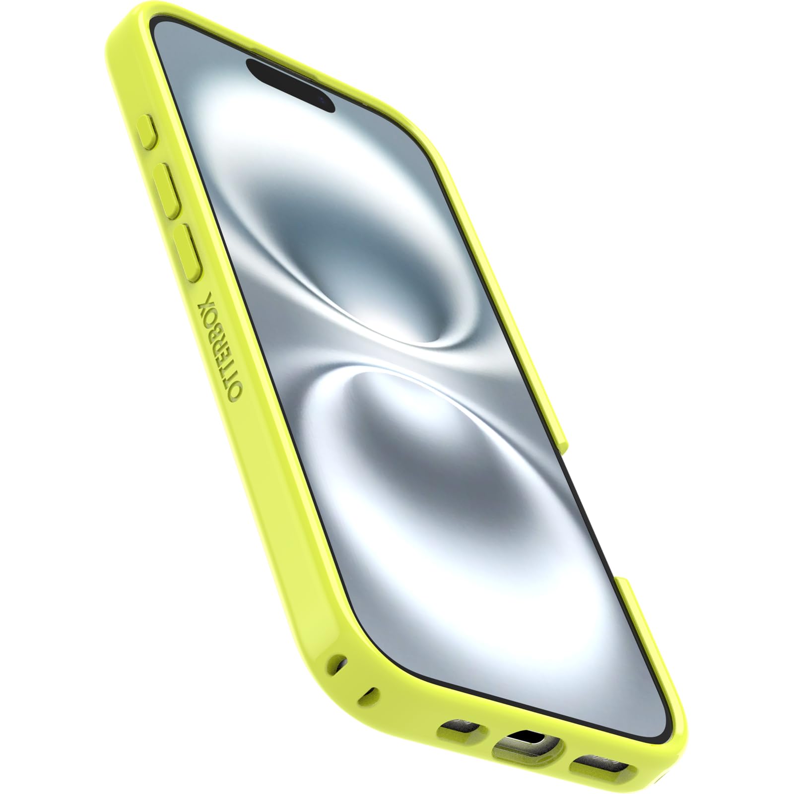 Otterbox Iphone 16 Symmetry Series Clear Case   Daisy Dance (Yellow)