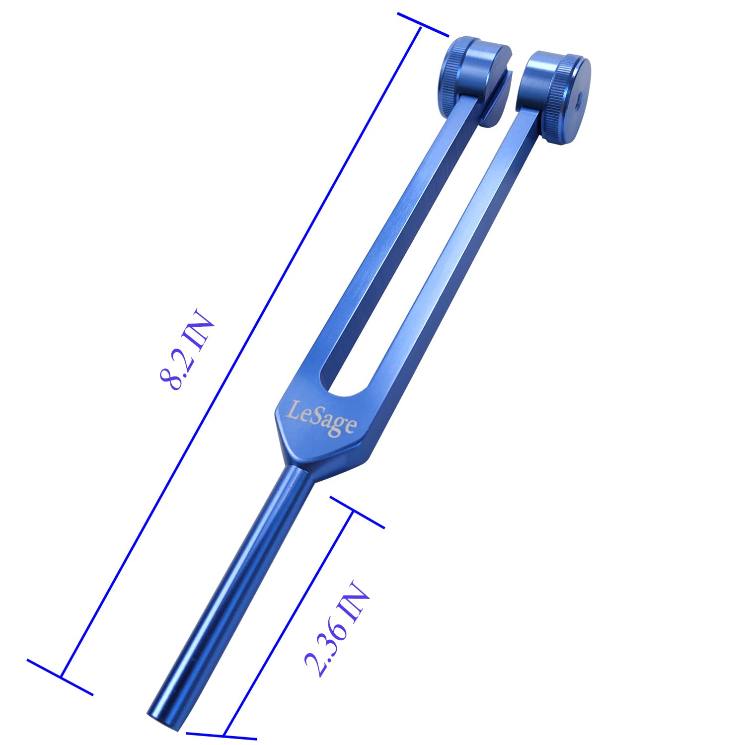 Otto 128 Hz Biosonics Weighted Tuning Fork Diapason Medical 128 Hertz Tuning Forks For Healing Medical Meditation Sound Therapy