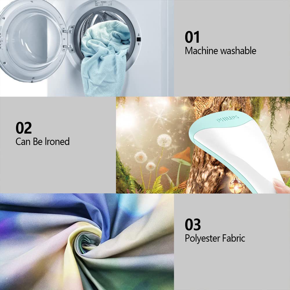 Ofila Spring Fairytale Forest Backdrop 12X8Ft Jungle Enchanted Forest Photography Background For Baby Shower Kids Magic Garden F