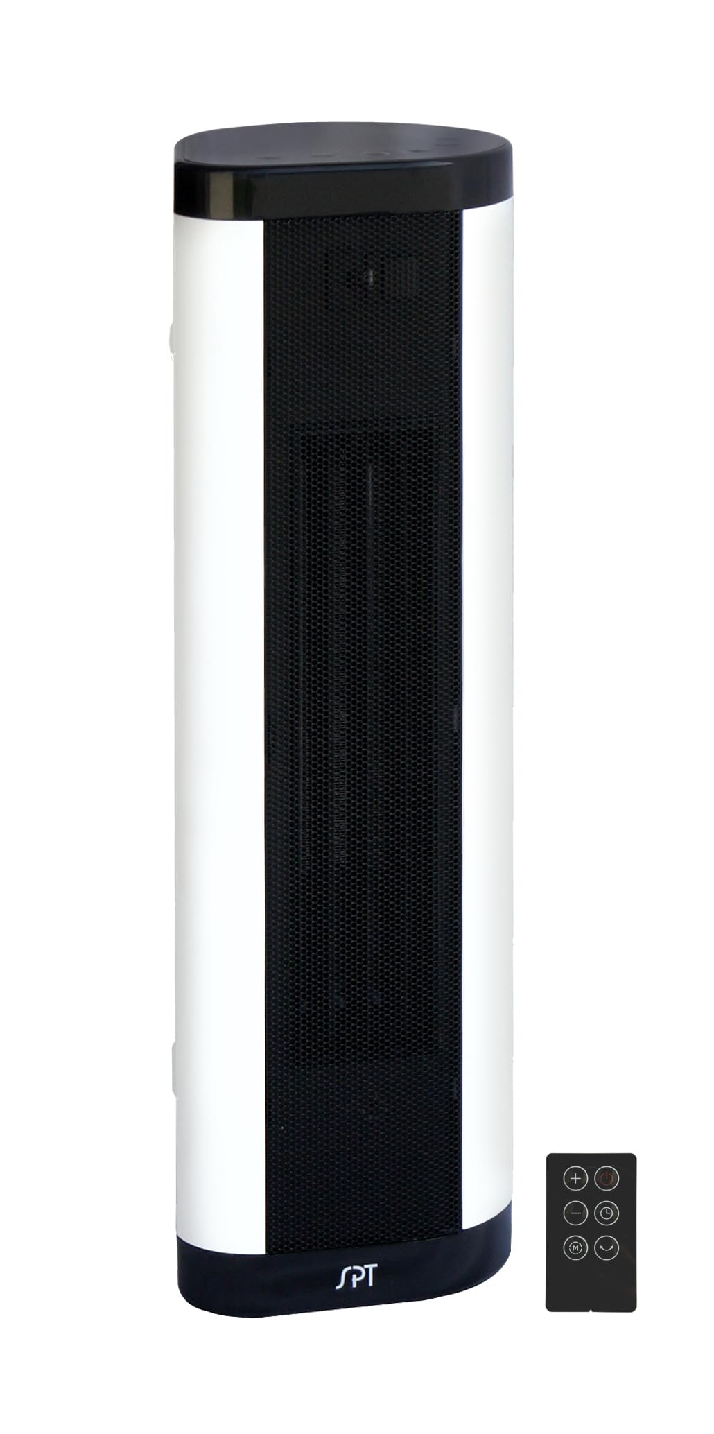 Spt Sh 1516D Ptc Fan Tower/Baseboard Style Space Heater With Remote (Vertical Or Horizontal Use)