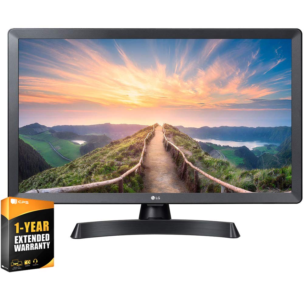 Lg 24Lm530S Pu 24 Inch Hd Smart Tv With Webos 3.5 Bundle With 1 Yr Cps Enhanced Protection Pack
