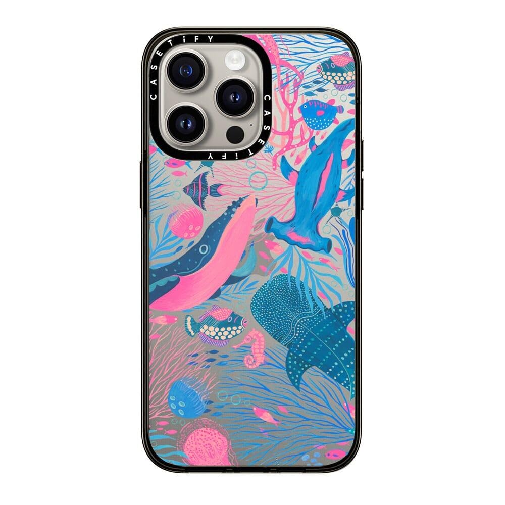 Casetify Compact Iphone 15 Pro Max Case [2X Military Grade Drop Tested / 4Ft Drop Protection]   Animal Prints   Under The Sea By