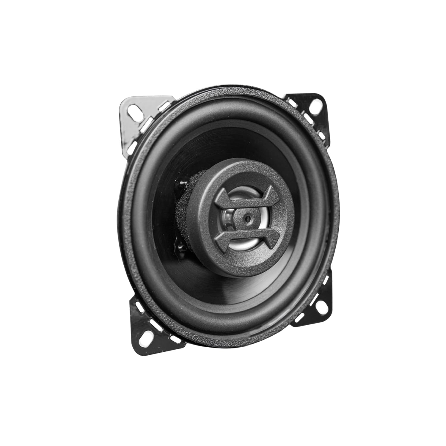 Hifonics Zs4Cx Zeus Coaxial Car Speakers (Black, Pair)   4 Inch Coaxial Speakers, 175 Watt, 2 Way Car Audio, Passive Crossover,