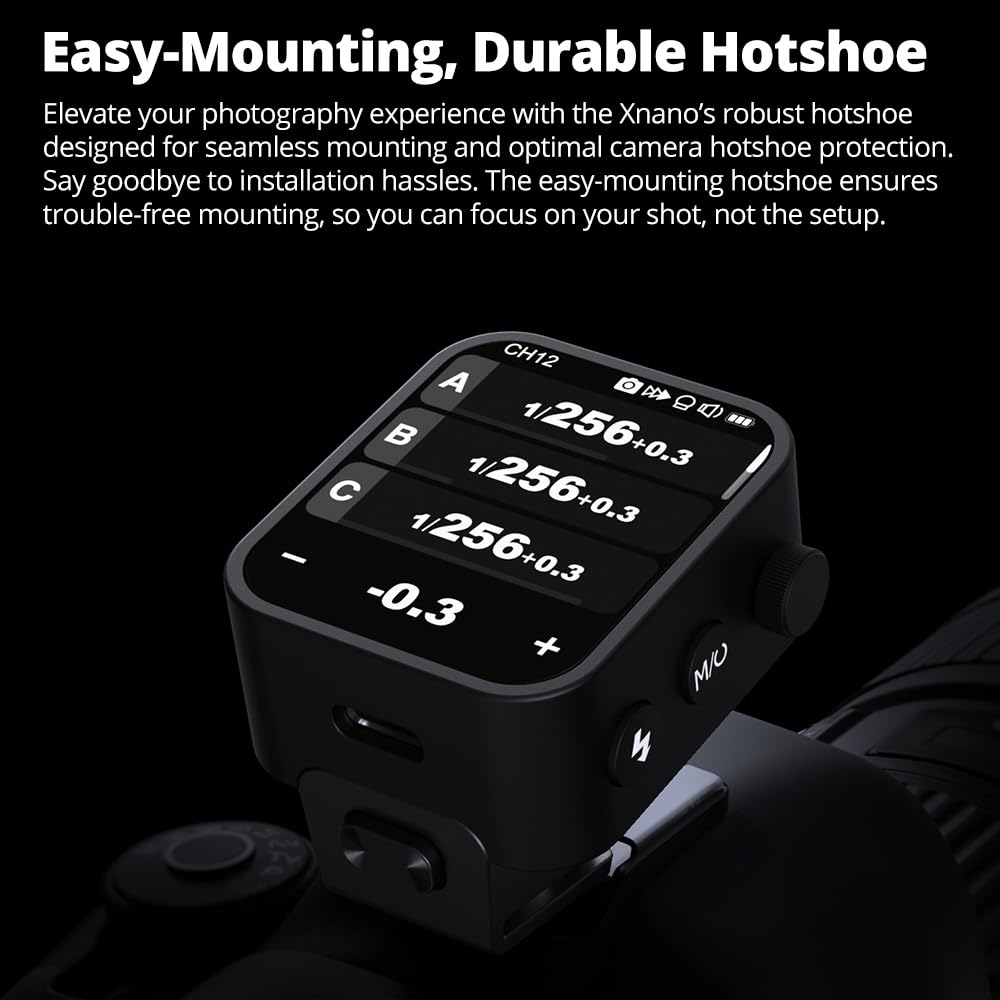 Godox X3N X3 N X3 N Trigger, Godox Flash Trigger, Touch Screen Ttl Wireless Flash Trigger, With Tcm Conversion, Built In 3.7V 85