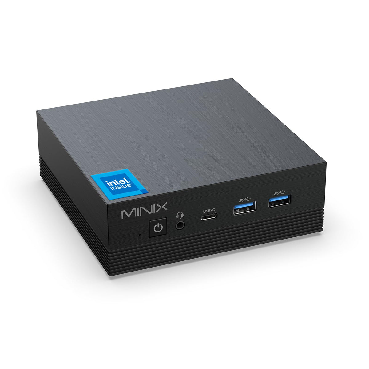 Minix Z100 Aero Mini Pc, Intel 12Th Gen N100, 16Gb Ddr4, 512Gb Pcie 3.0 X1 Nvme Ssd Windows 11 Pro Mini Pc, 4K Triple Display/1G