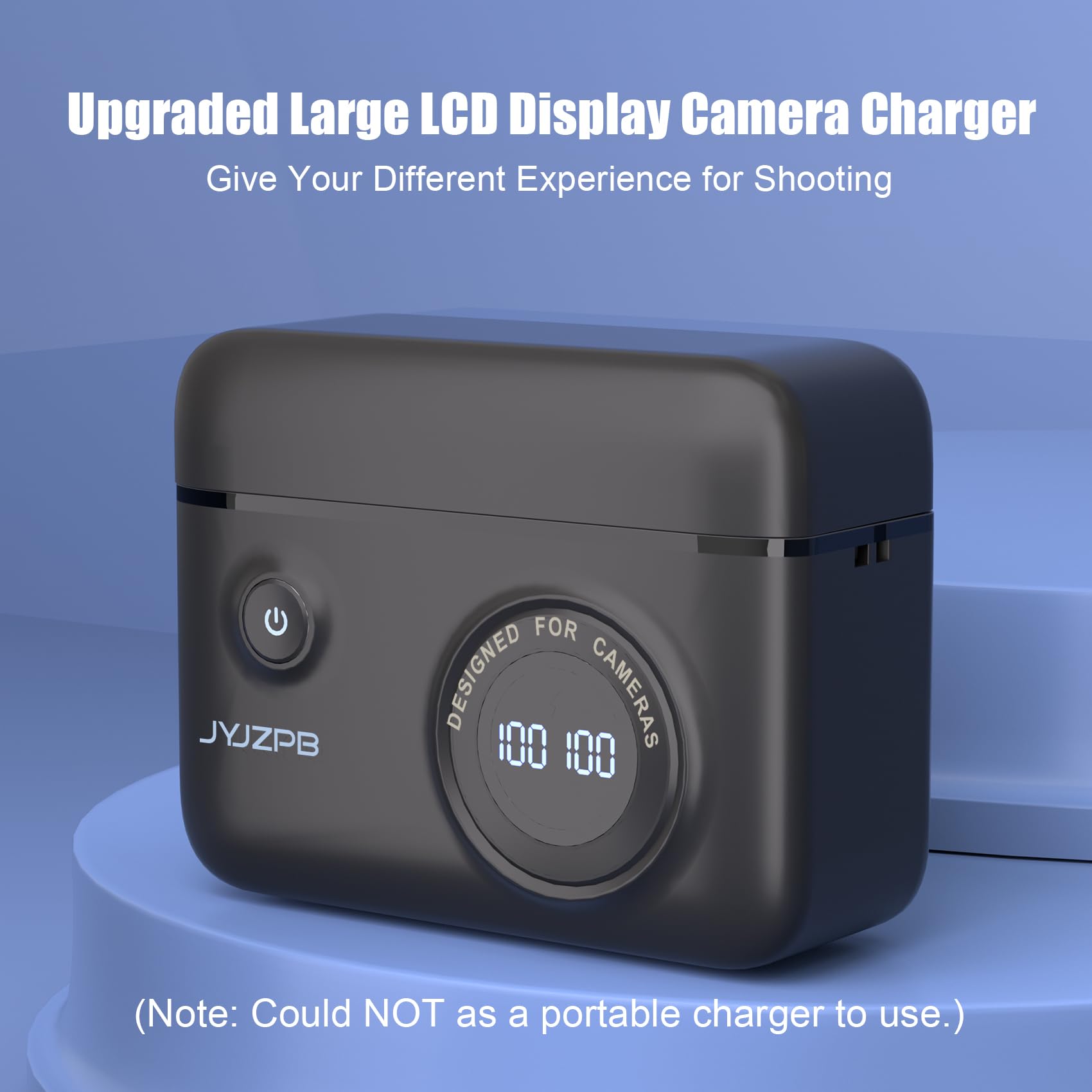 Jyjzpb Upgraded Fast Battery Charger For Sony Np Fz100 Battery, With 2 Pack Np Fz100 Batteries For Sony A7Iii, A7Iv, A7R Iii, A7