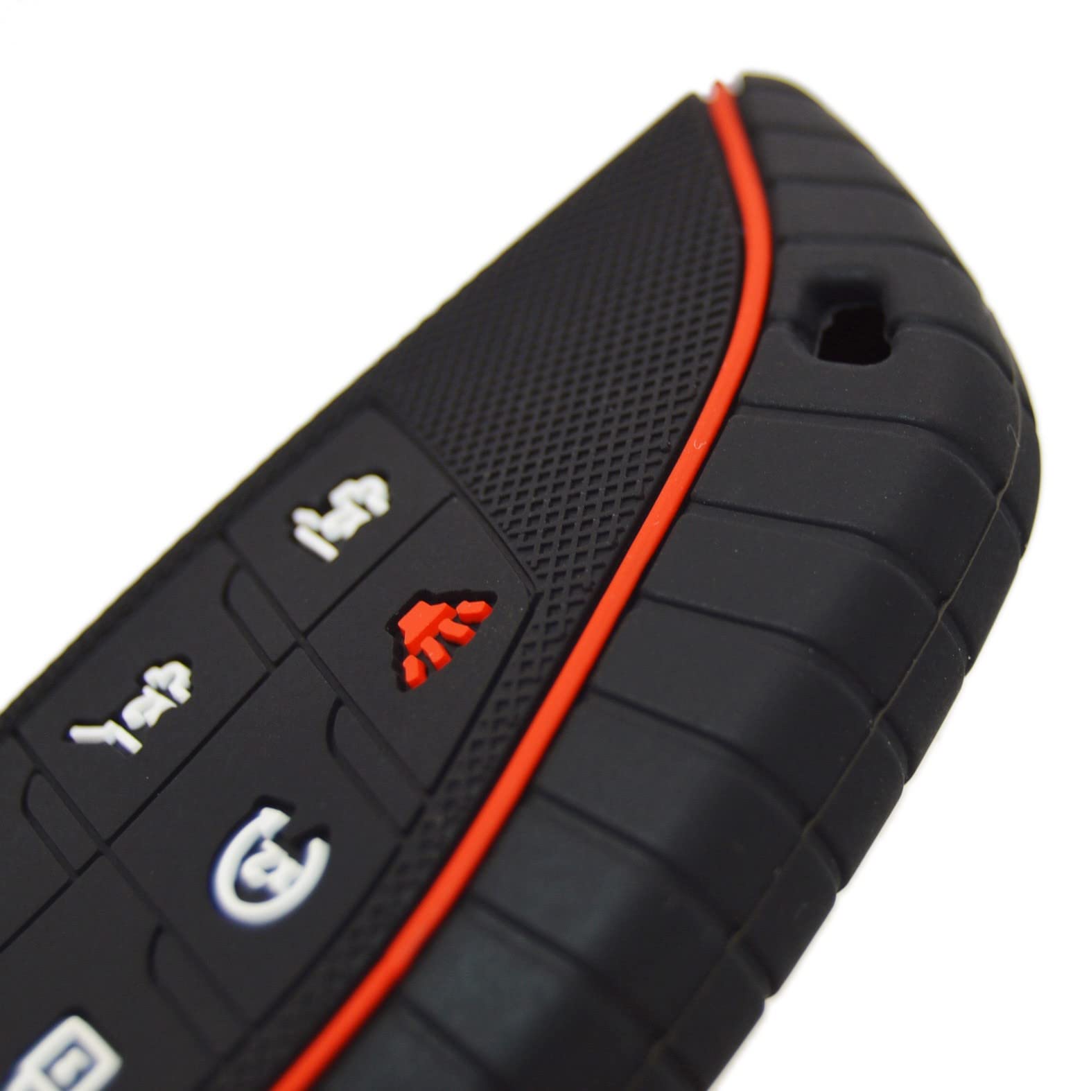 Silicone 6 Buttons Key Fob Cover For 2021 2022 2023 Chevrolet Suburban Tahoe Gmc Sierra Yukon 13541565 13537962 13541567 1353796