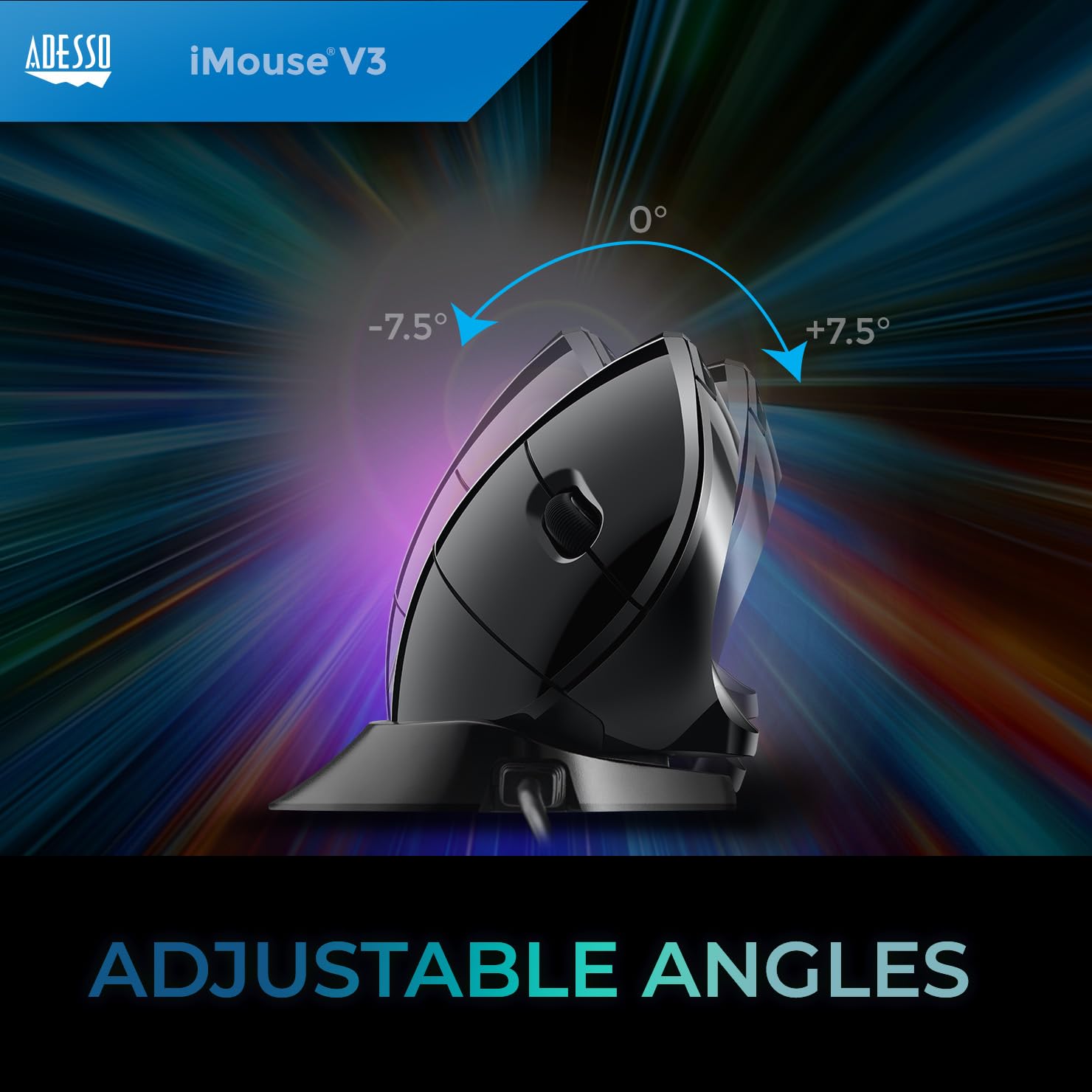 Usb Adjustable Vertical Mouse