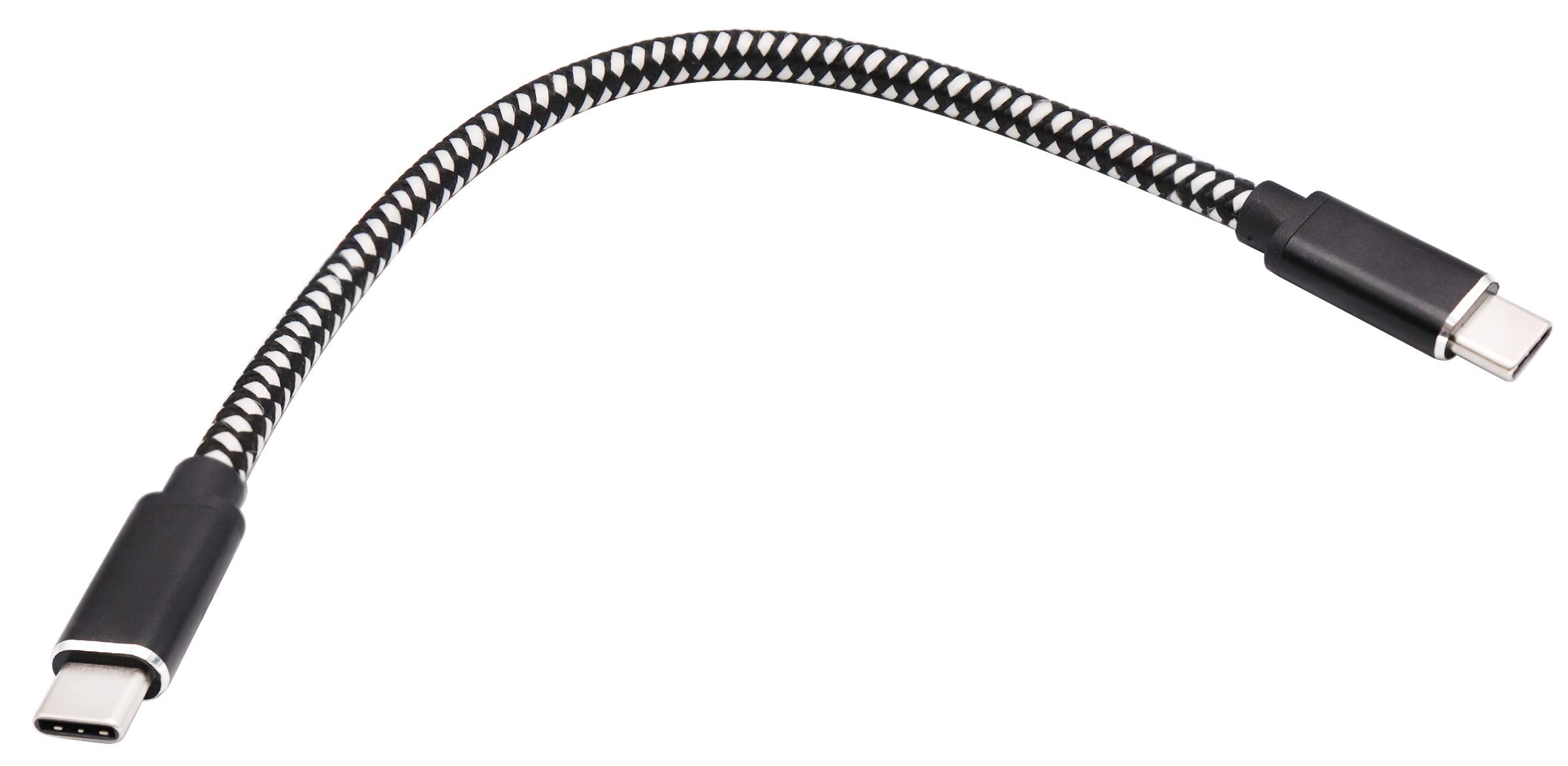 AAOTOKK 100W/5A USB-C to USB-C 3.1 Male Gen 2 (10Gbps) Connector Extension Cable, Supports Charging, Data, Audio, Video Cable fo