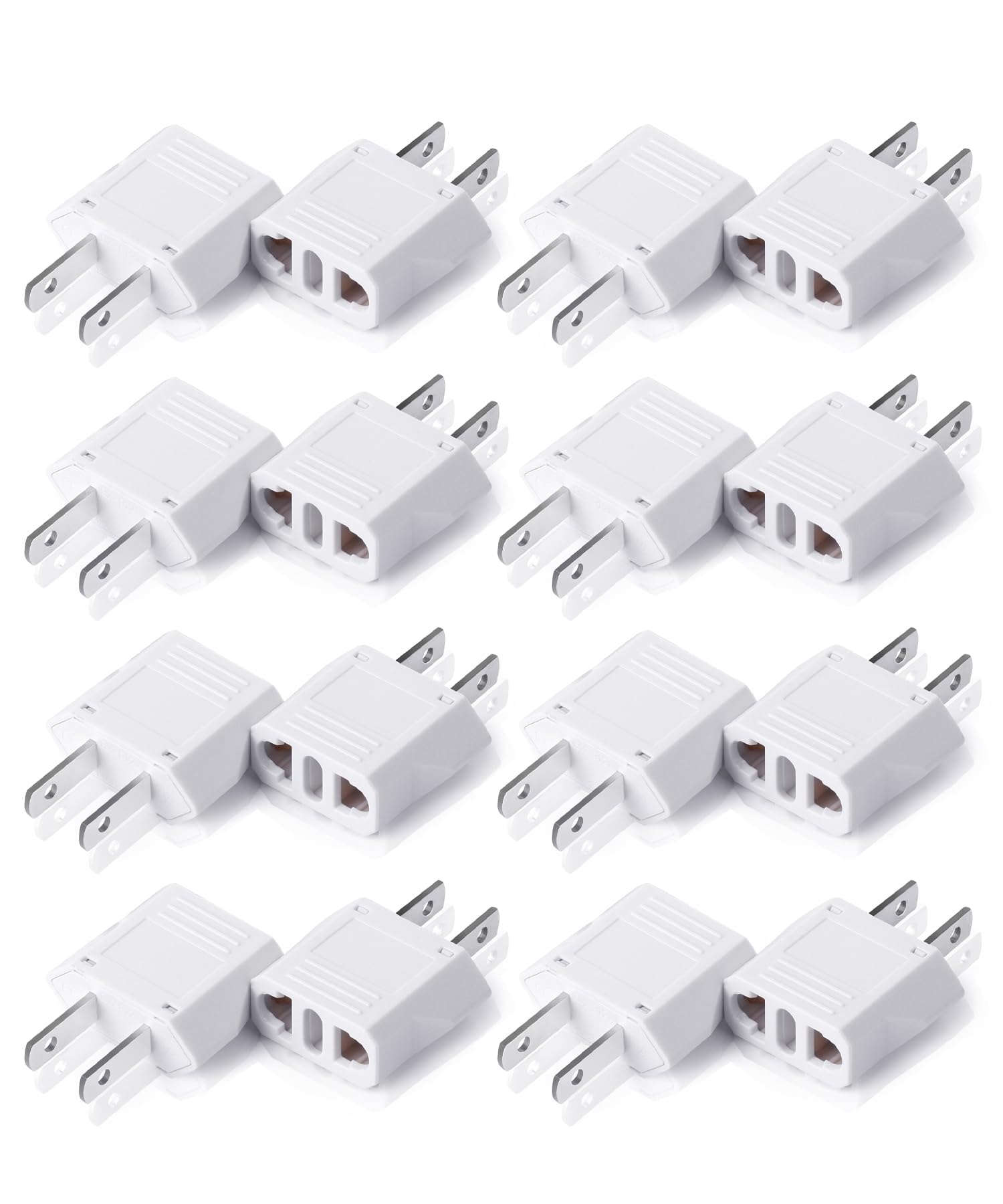 Bates  European To Us Plug Adapter, 20 Pack, Eu To Us Plug Adapter, Europe To Us Plug Adapter, Plug Adapter Europe To Usa, Europ