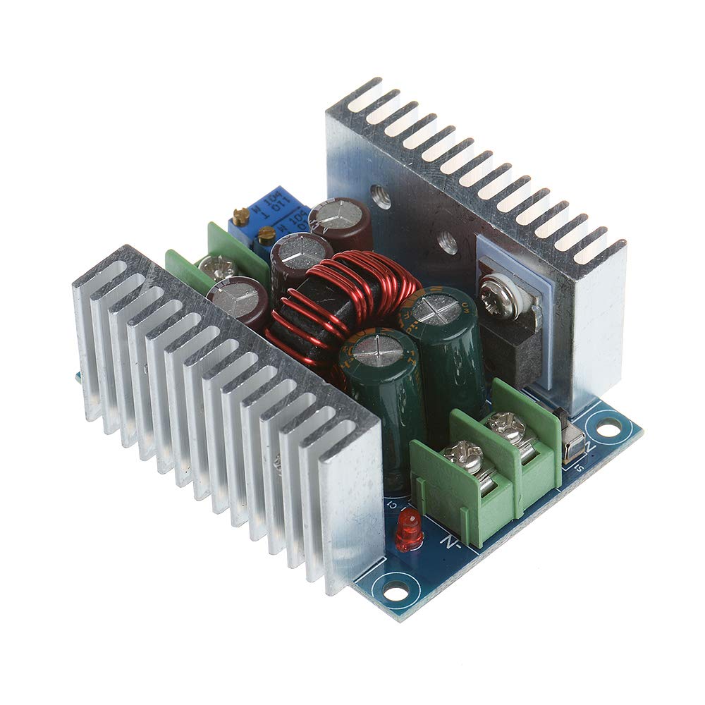 ANMBEST 20A 300W Adjustable Buck Converter Module DC 6-40V to 1.2-36V with Short Circuit Protection