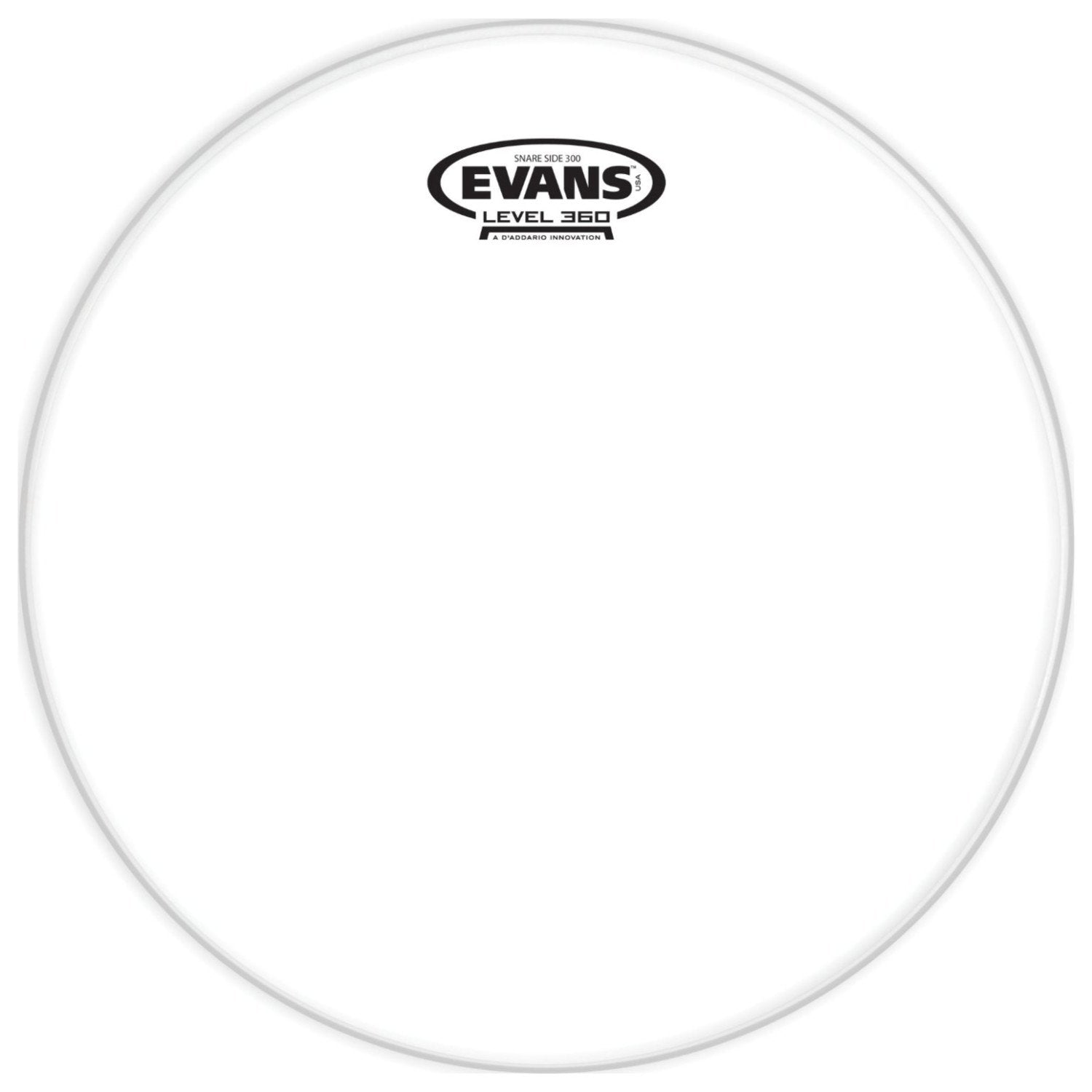 Evans Clear 300 Snare Side Drumhead, 13      Made Using A Single Ply Of 3Mil Film For Wide Dynamic Range And Controlled Snare Re