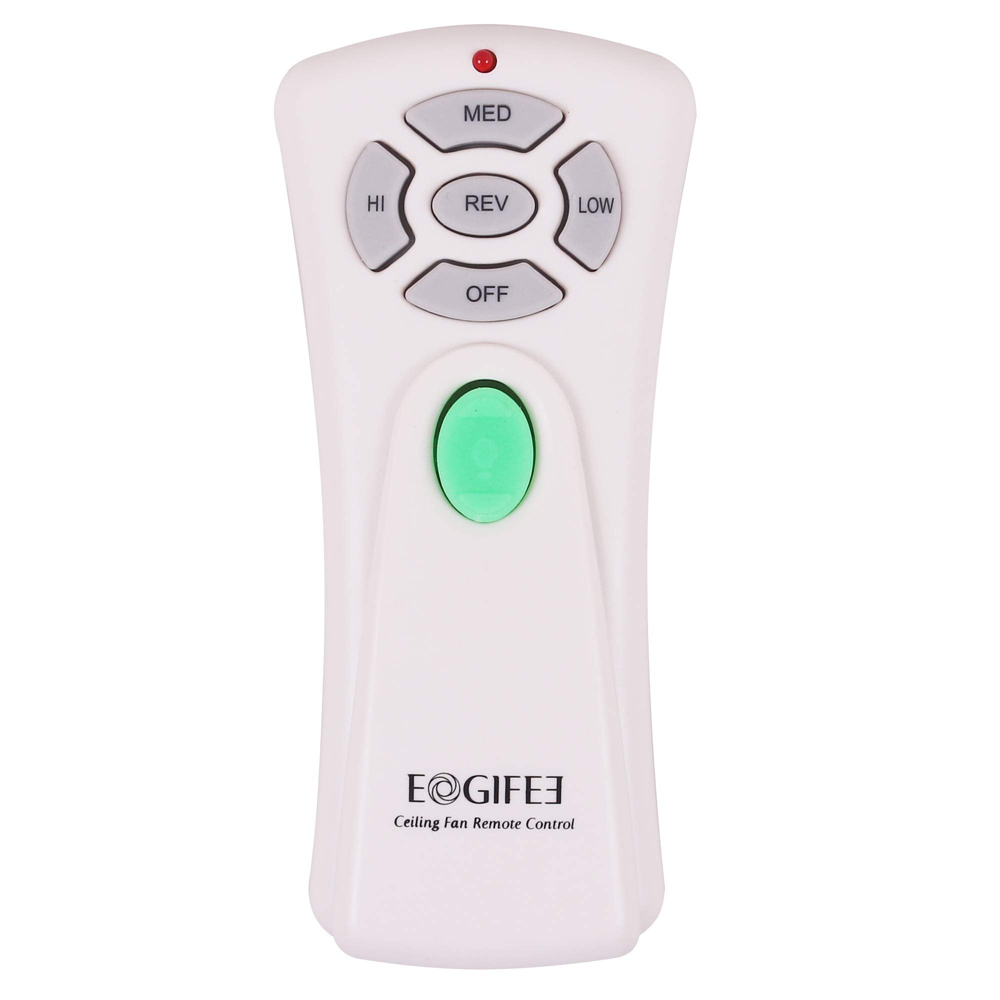 Eogifee Ceiling Fan Remote Control With Reverse, Light Dimmer, 3 Speed Adjustable Control Of Replacement Of Hampton Bay Chq7080T