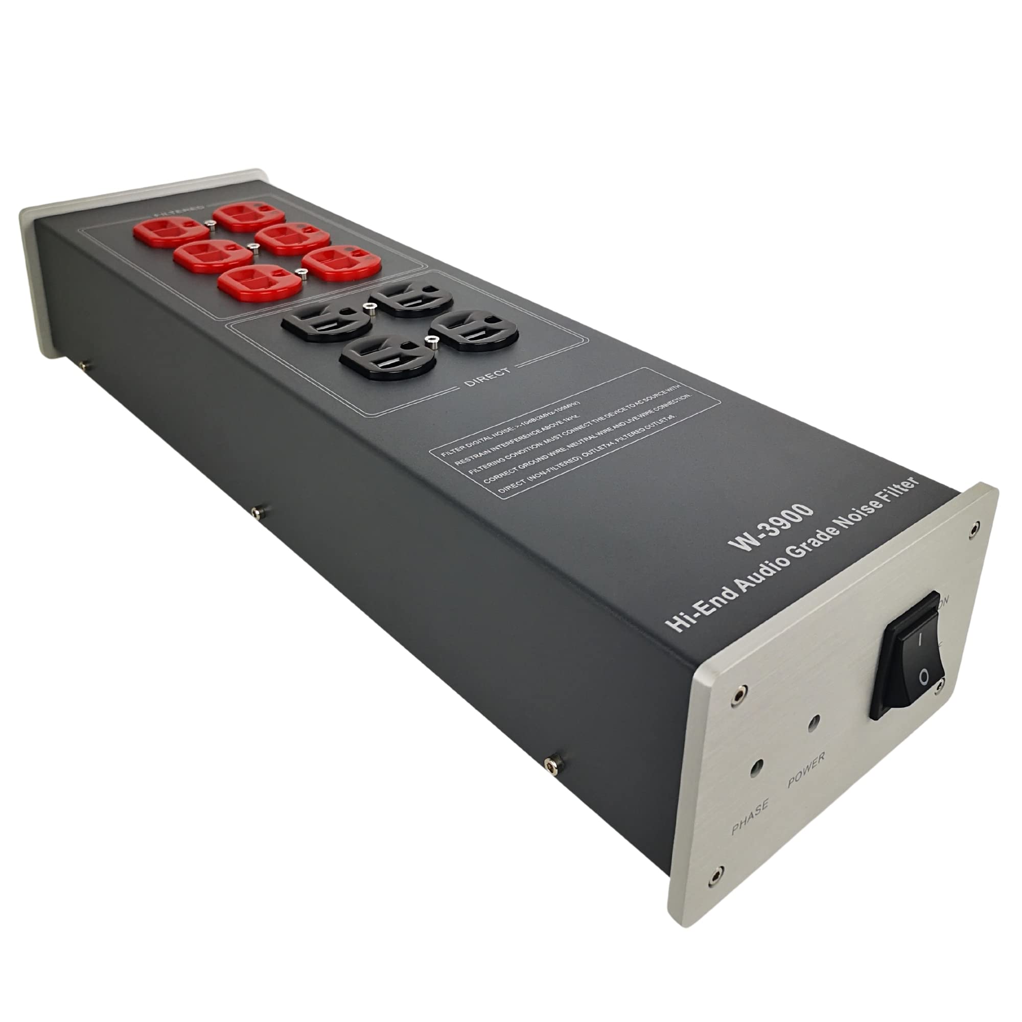 Ac Power Filter Power Conditioner   Waudio Ac Power Purifier With Surge Protector