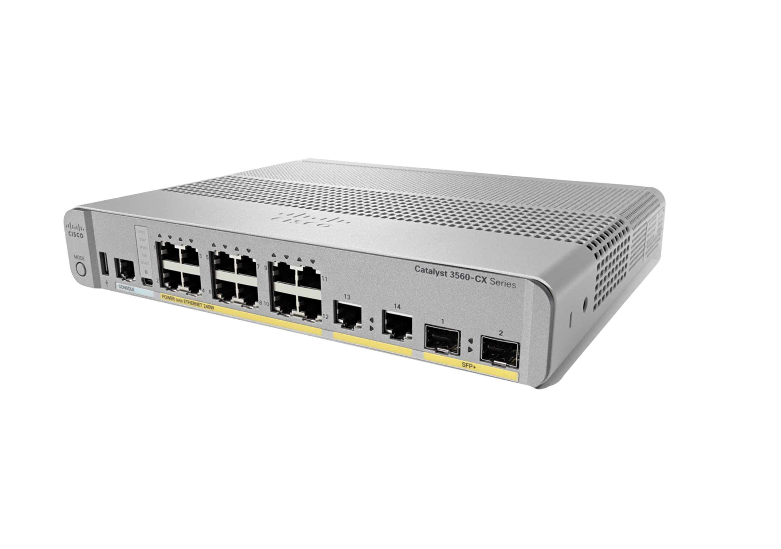 Cisco Ws C3560Cx 12Pd S Catalyst 3560 Cx 12 Port Poe 10G Uplinks Ip Switch