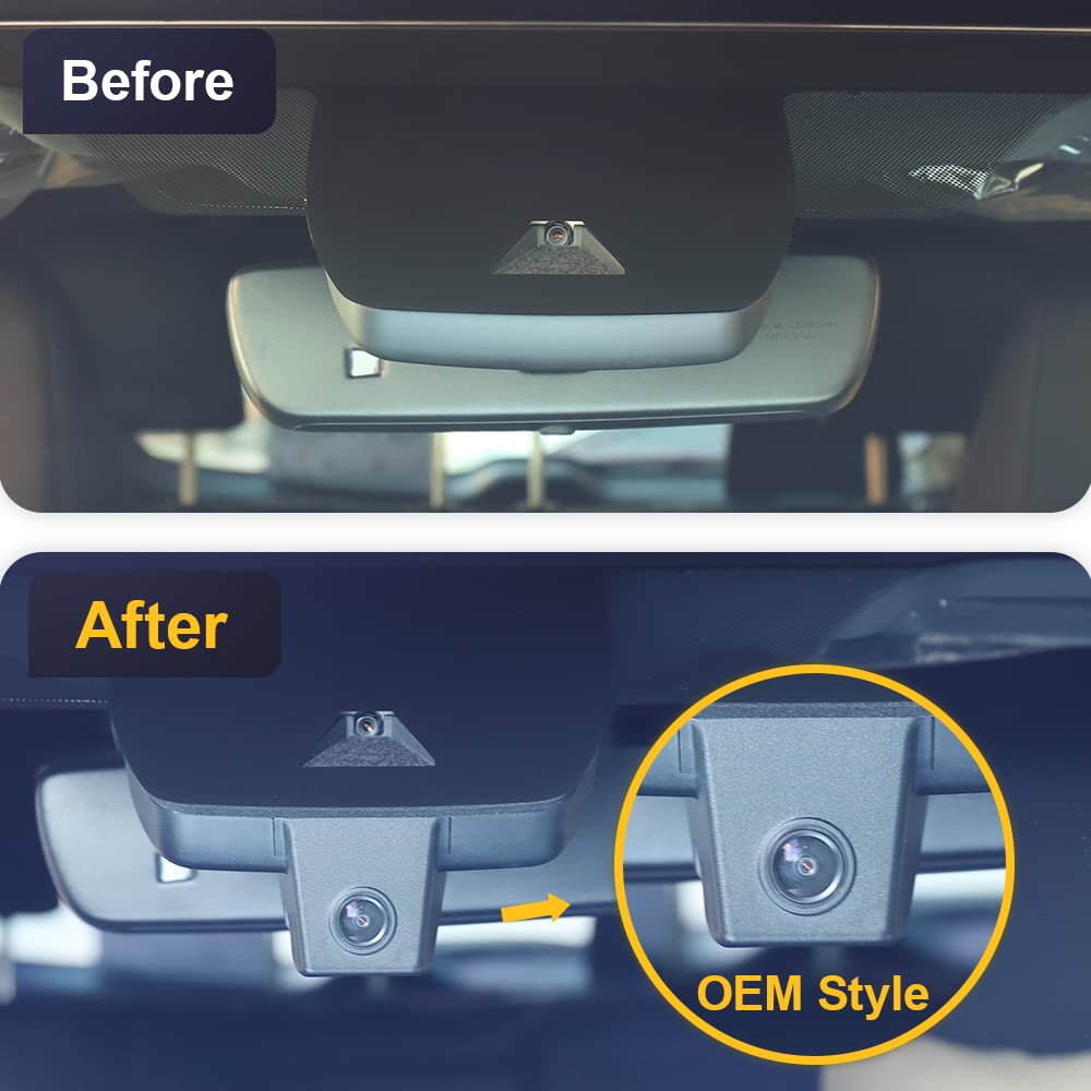 Fitcamx 4K Dash Cam Suitable For Toyota Rav4 2022 2023 2024 Le Limited Se Adventure Xle Premium Xse (Model B) With Vent Hole, Oe