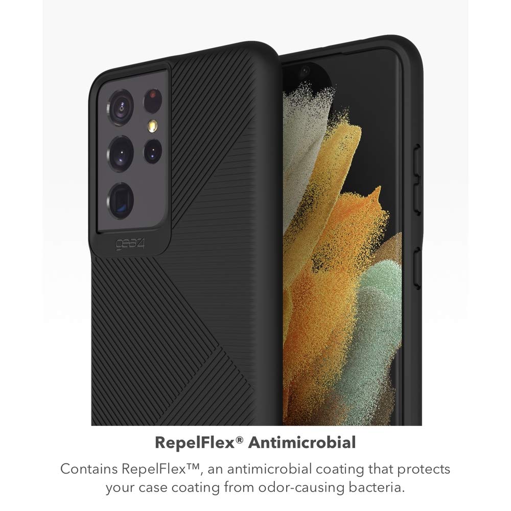 Gear4 Zagg Denali Case With Ultimate Impact Protection [ Protected By D3O ] - Made For Samsung Galaxy S21 5G - Black (702007299)