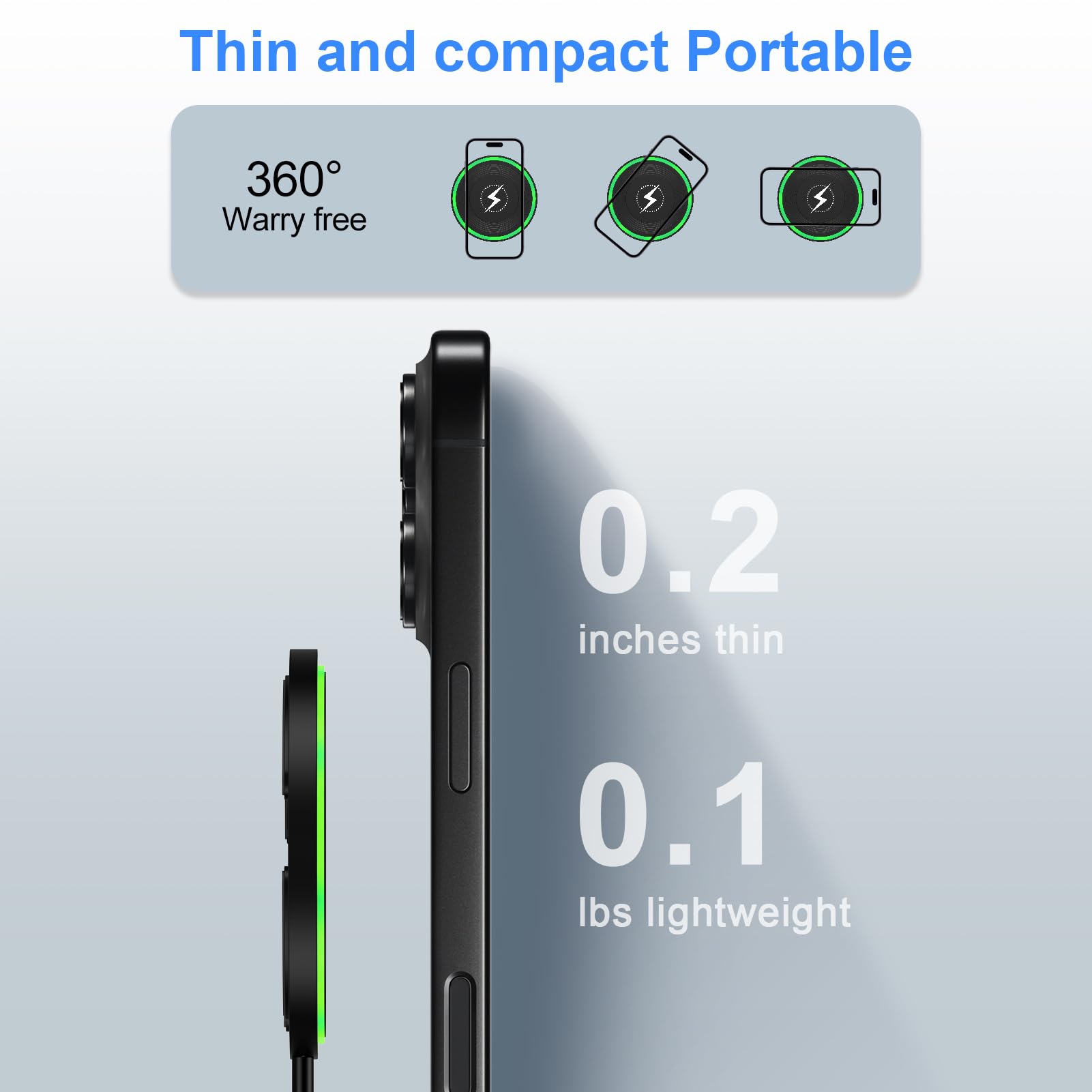 15W Fast Wireless Charger Samsung For Galaxy S25 Plus/S25 Ultra/S24 Fe/S23/S22 S21 Z Flip Fold 6 5, Wireless Charging Pad Phone