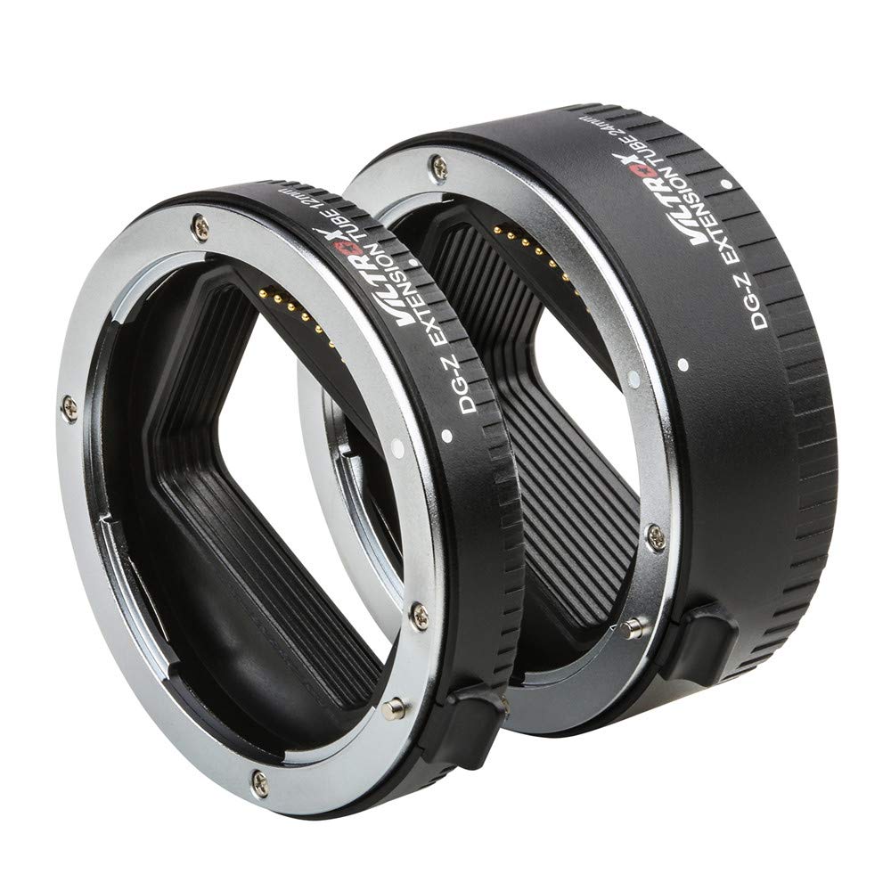 Viltrox Dg Z Auto Focus Af Macro Extension Tube Ring Set 12Mm,24Mm For Nikon Z Mount Mirrorless Camera Zfc Z5 Z50 Z6 Z6Ii Z7 Z7I