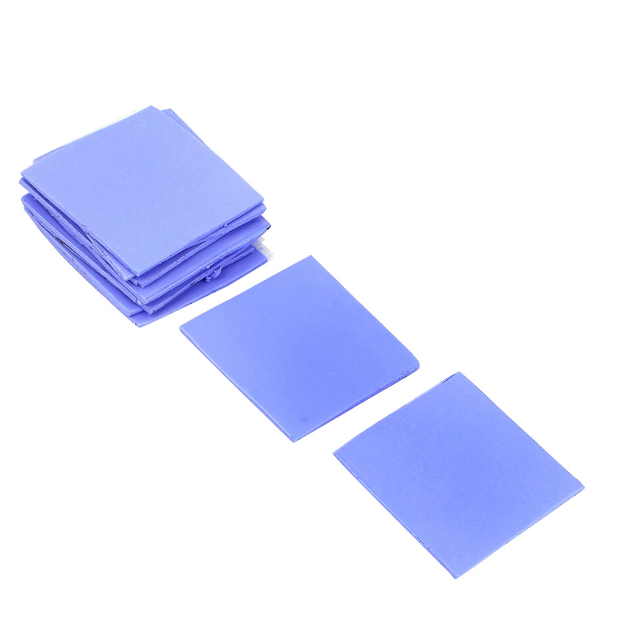 Uxcell 10 Pack Thermal Pad, 30X30X1Mm Highly Efficient Thermal Conductive Pad, Heat Resistant Silicone Thermal Pads For Laptop H