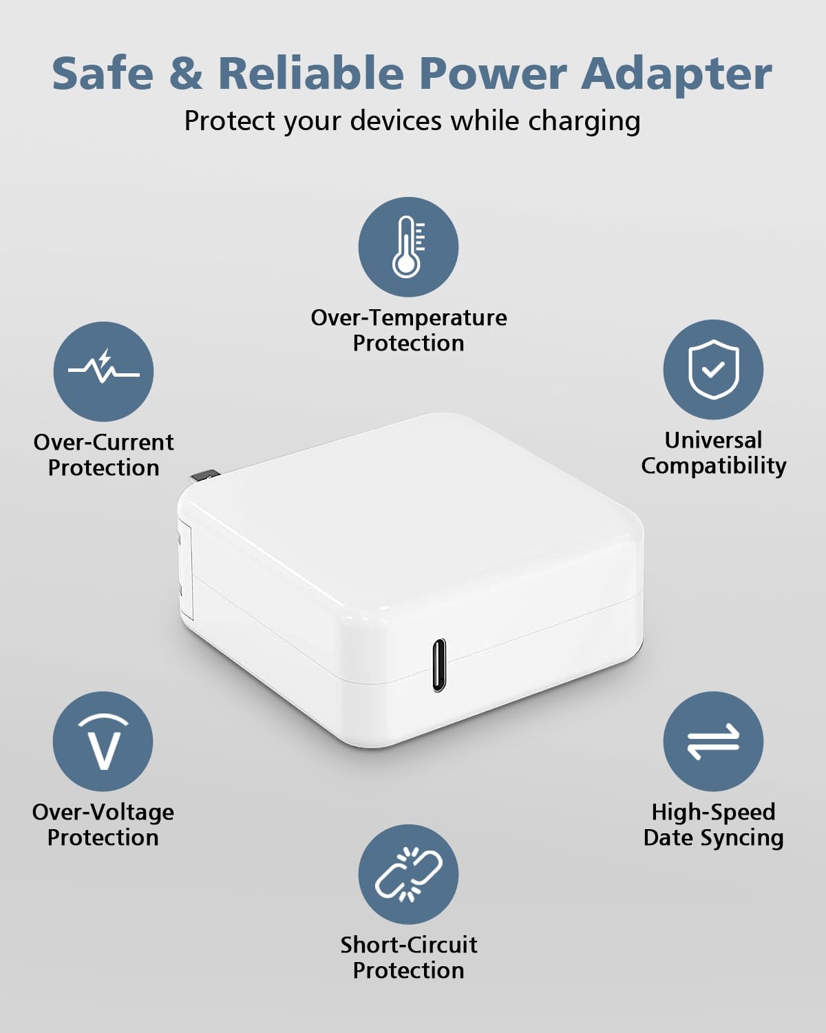 Mac Book Pro Charger   100W Usb C Charger Fast Charger For Mac Book Pro/Air Ipad Pro 12.9, 11 Inch 2020/2018 Samsung Galaxy And