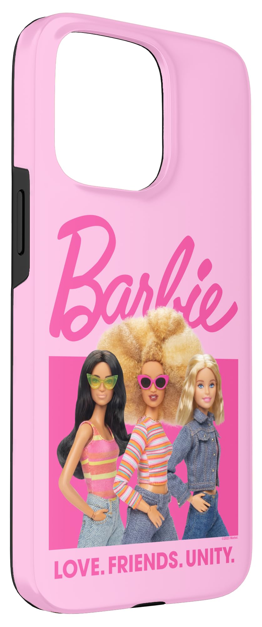 Iphone 15 Pro Max Barbie   Love, Friends, Unity Case
