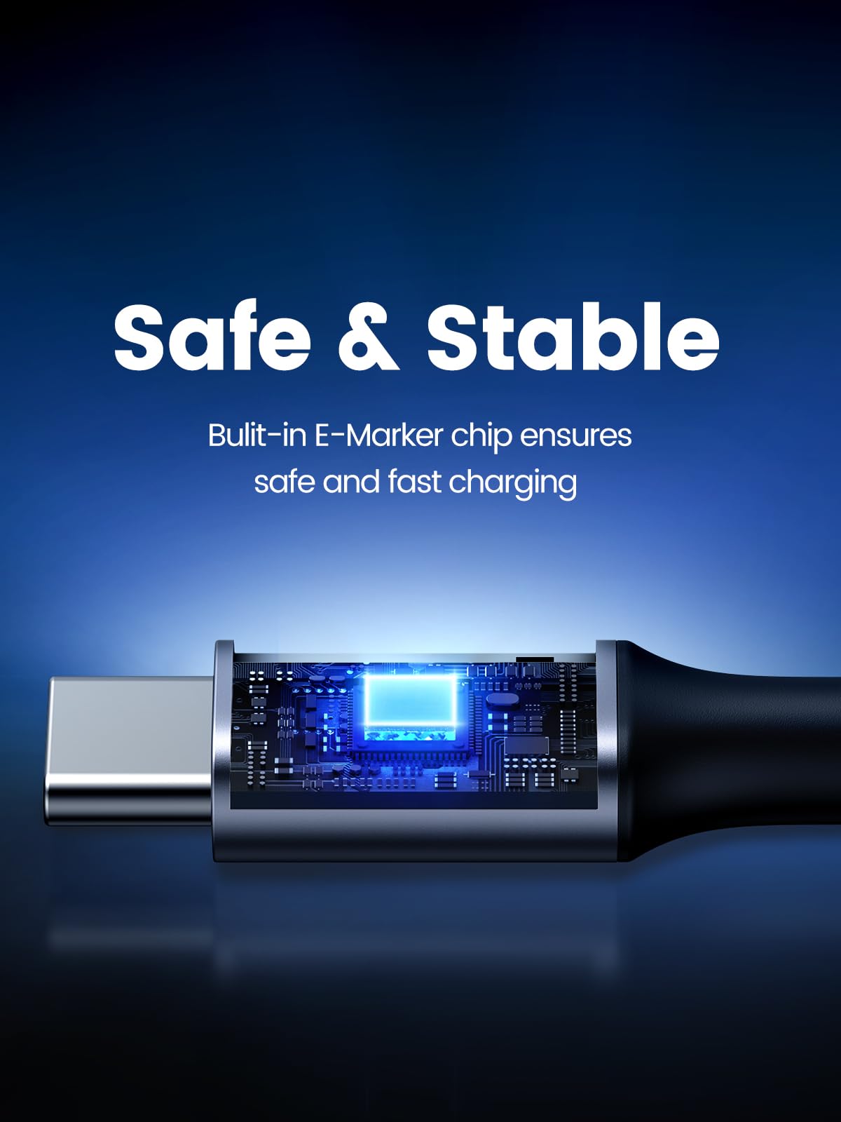 Ugreen Right Angle Usb C To Usb C Cable, 100W Type C 90 Degree Fast Charging Cable Compatible With Iphone 15/15 Plus/15 Pro, Mac