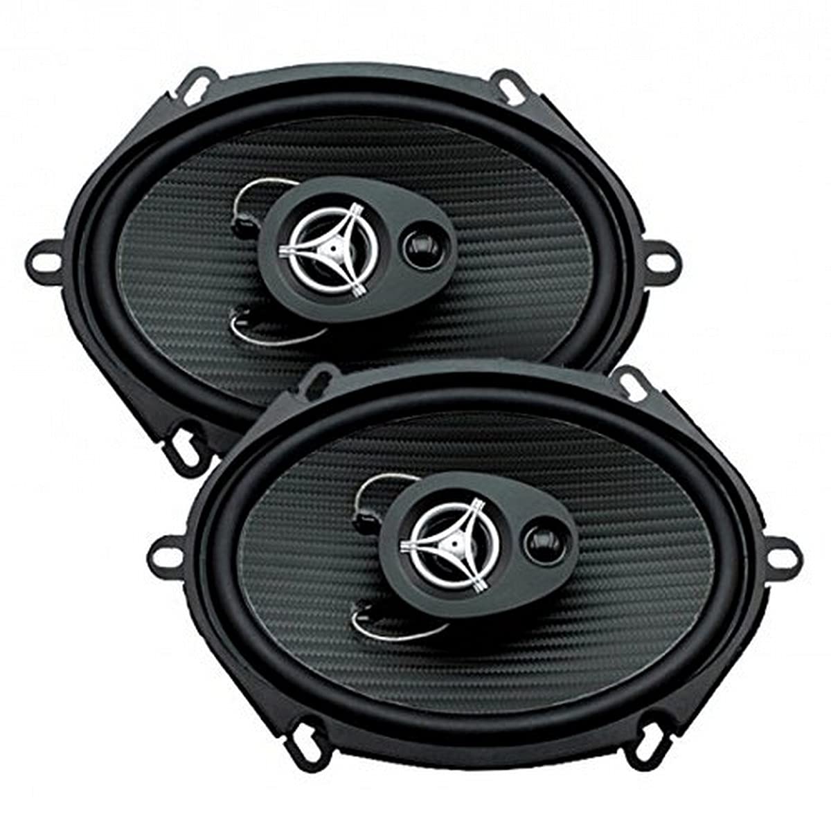 Power Acoustik Ef 573 5''X7'' 3 Way Coaxial Speaker 200W