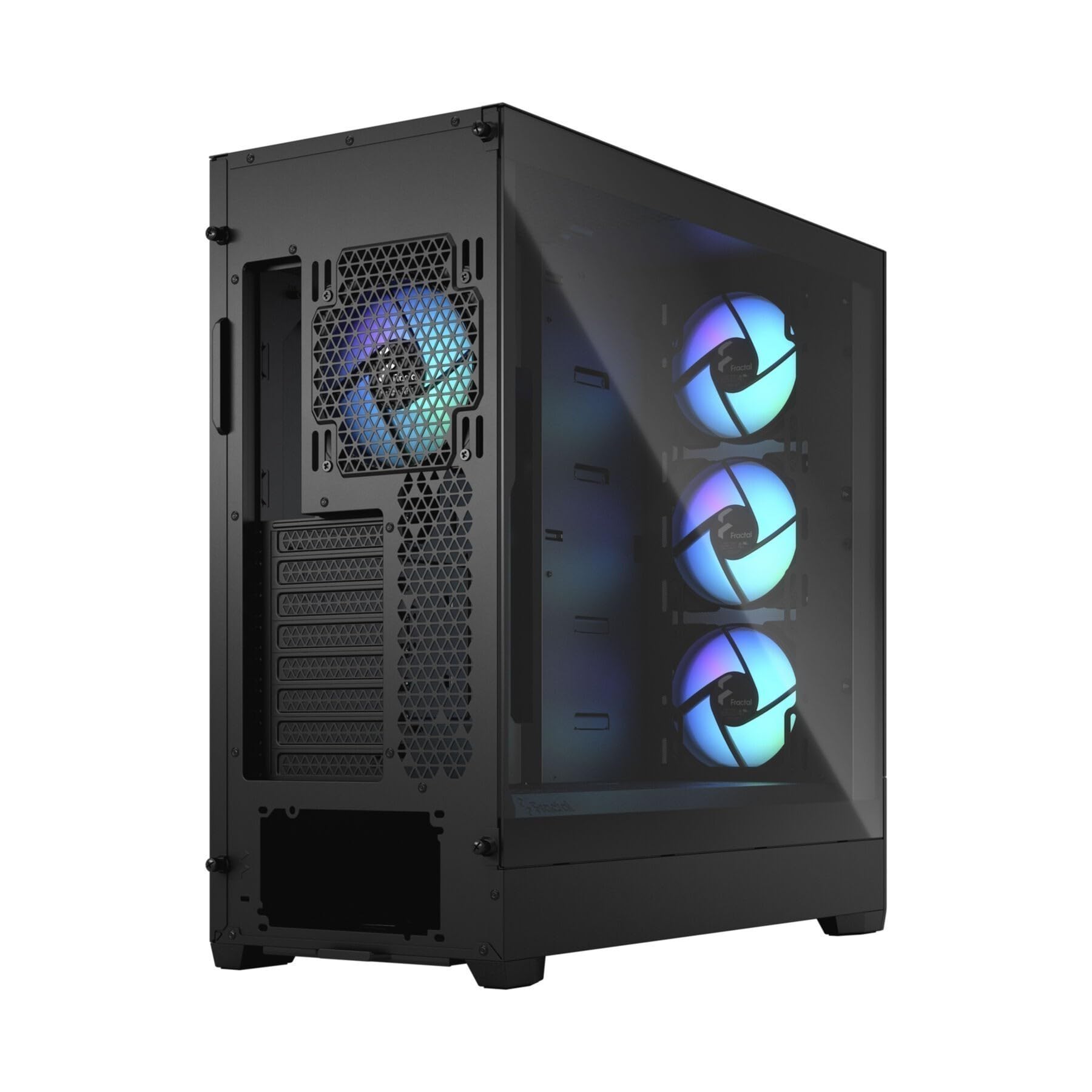 Fractal Design Pop Xl Air Rgb Black Tempered Glass Clear Tint
