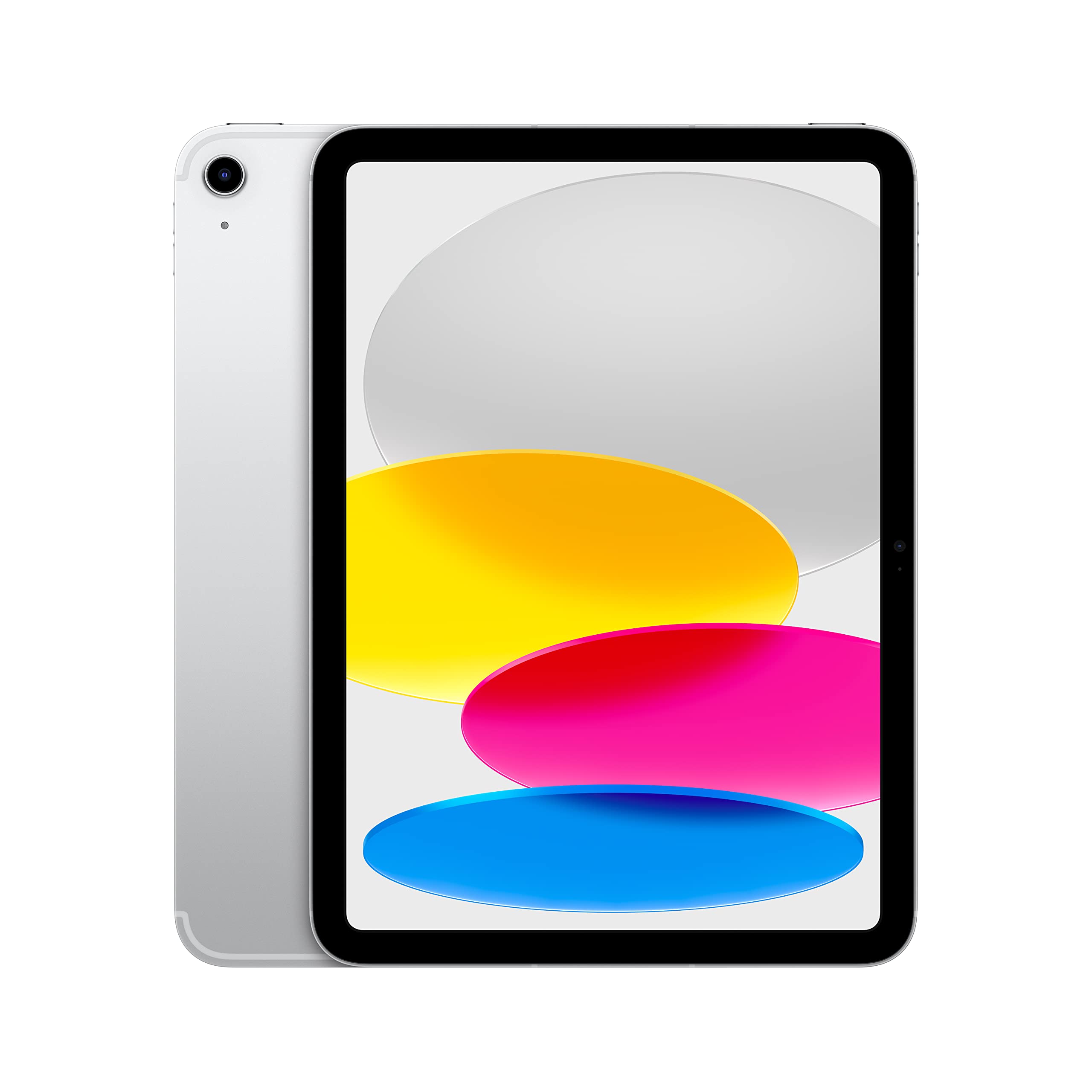 Apple iPad (10th Generation): with A14 Bionic chip, 10.9inch Liquid Retina Display, 256GB, WiFi 6 + 5G Cellular, 12MP front/12