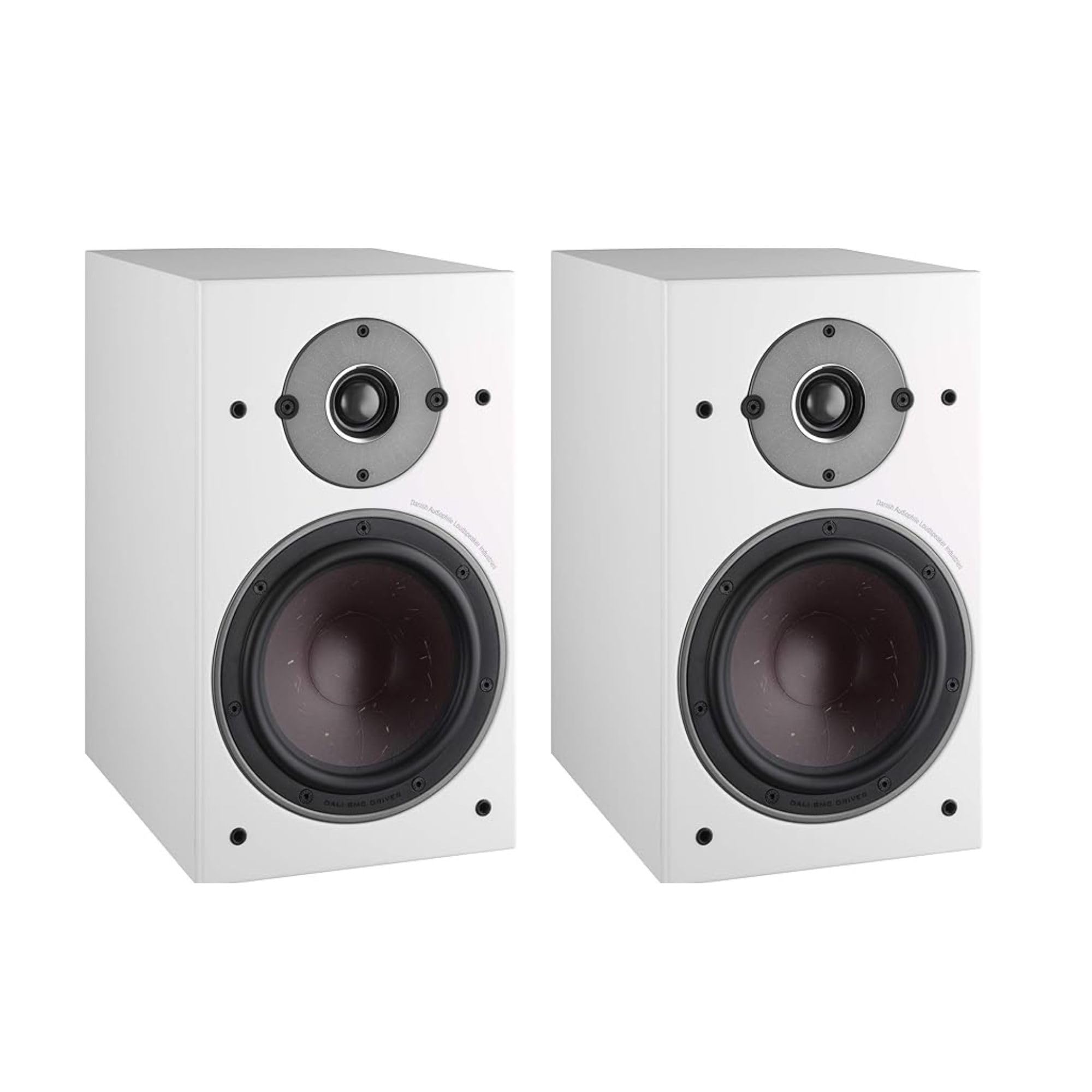 Dali Oberon 3 Bookshelf Speaker   White (Pair)
