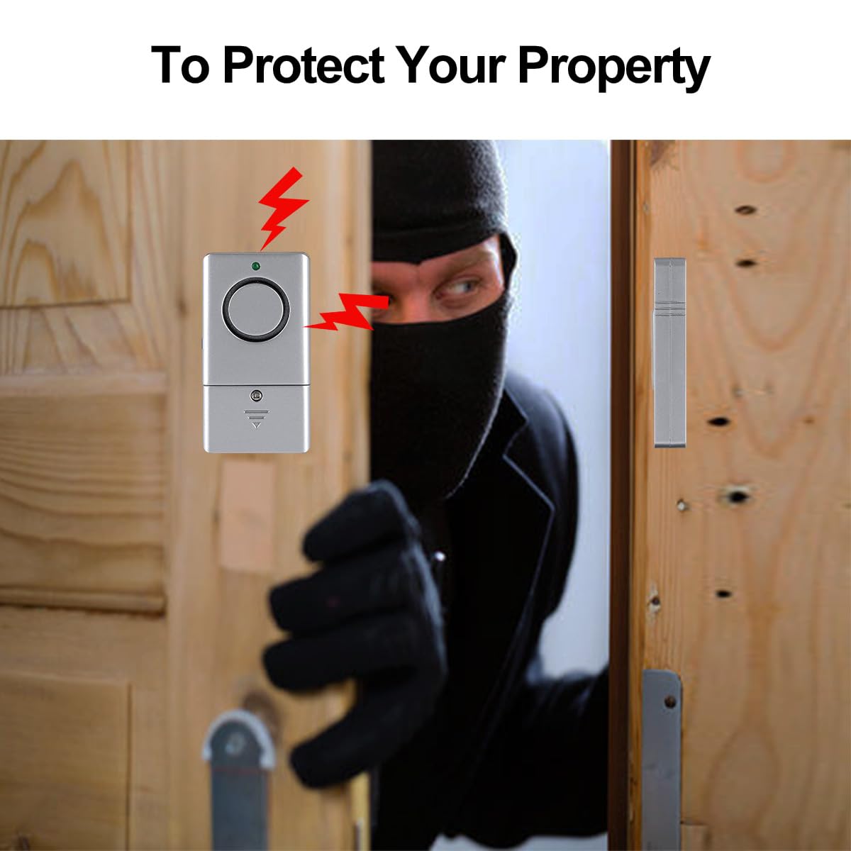 Window Alarm, Toeeson 120Db Pool Alarm For Door, Door Security Alarm For Home