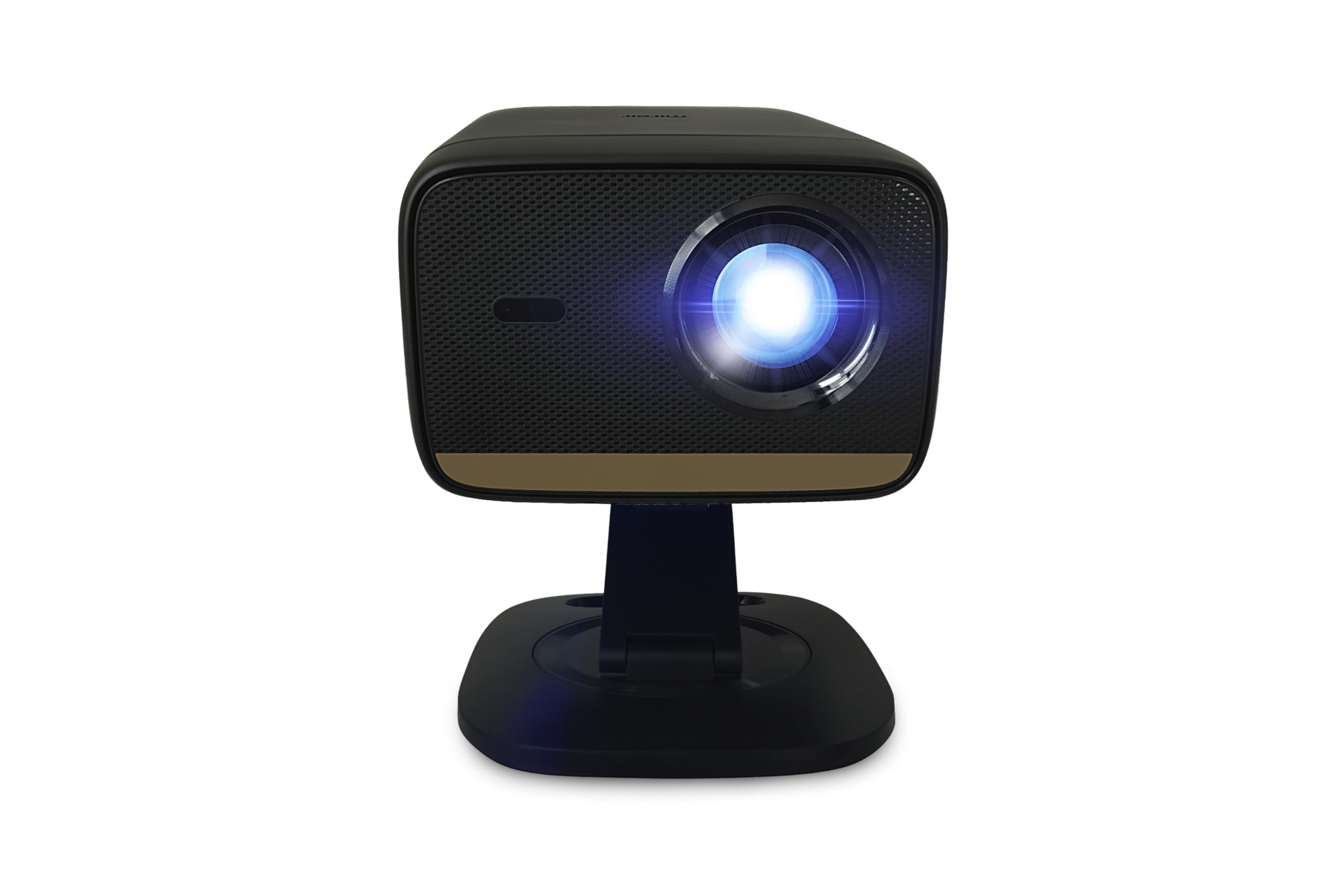 Miroir L810S Pro Smart 1080p Portable Projector - Android TV Streaming, Auto Focus, Dual 10W Speakers, HDMI/USB-C, Wi-Fi/Bluetoo