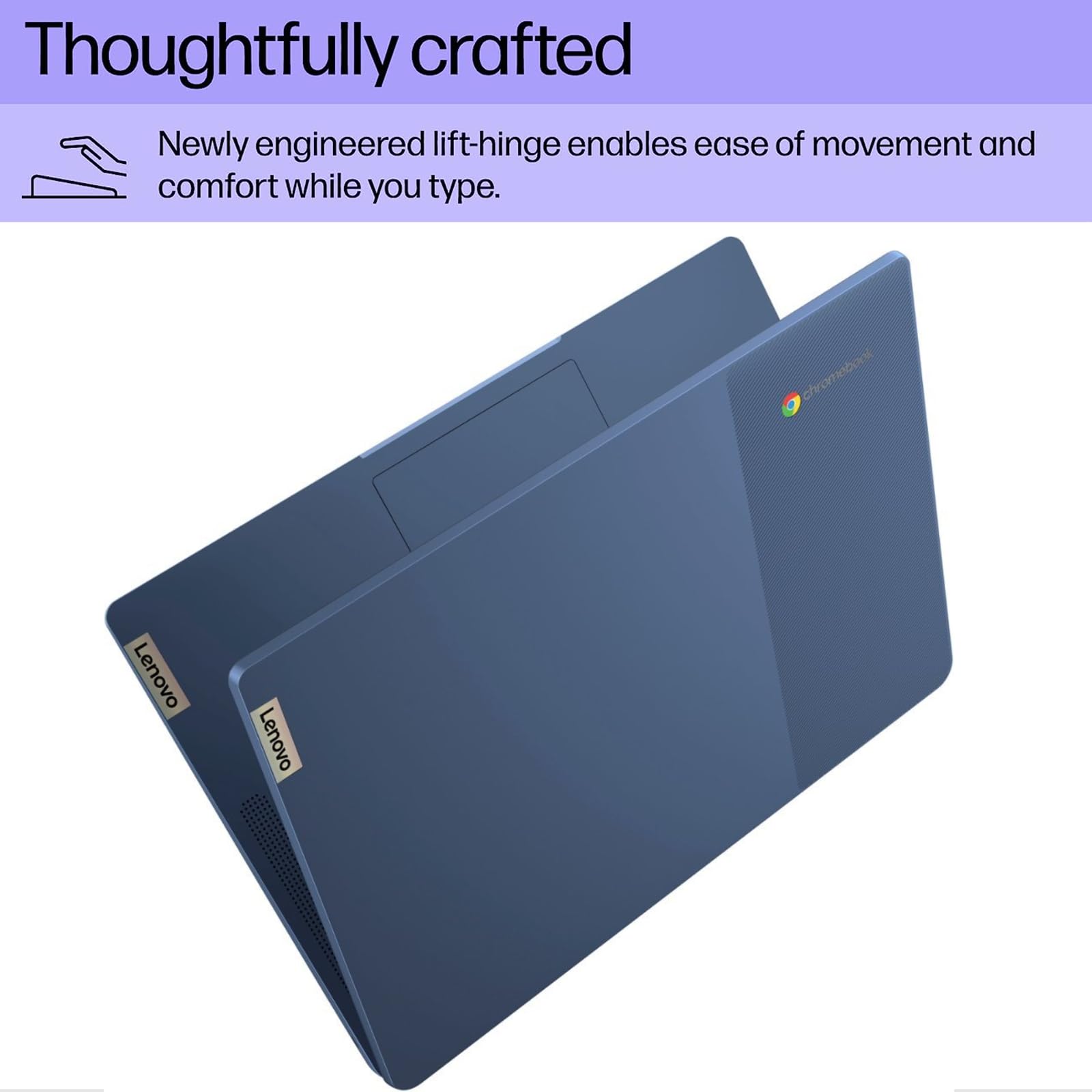 Lenovo 14 Fhd Touchscreen Slim 3 Chromebook Laptop For Business Student, 8-Core Mediatek Kompanio 520, 4Gb Ram, 64Gb Emmc, 256