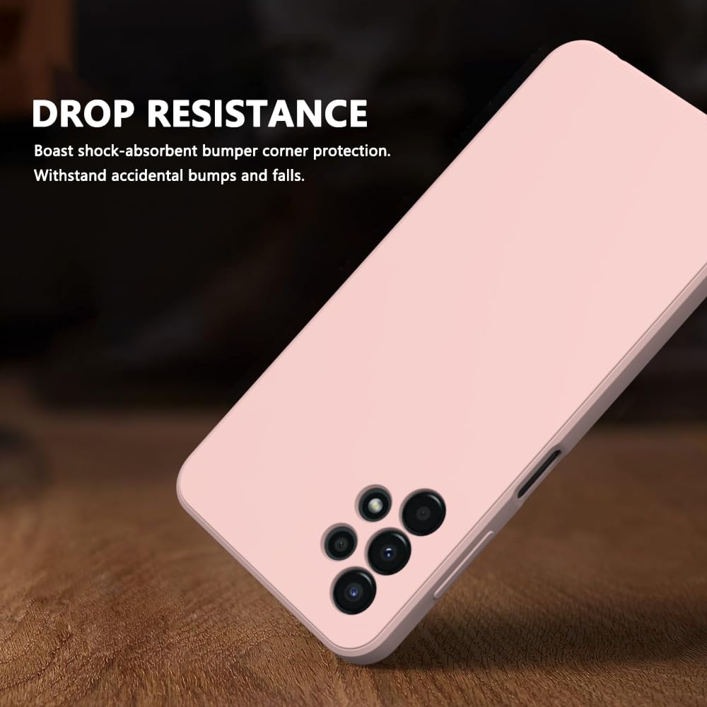 Wogroo For Samsung Galaxy A13 4G Case Pink, Scratch Resistant With Soft Touch, Slim Thin Phone Cover For Samsung Galaxy A13 4G