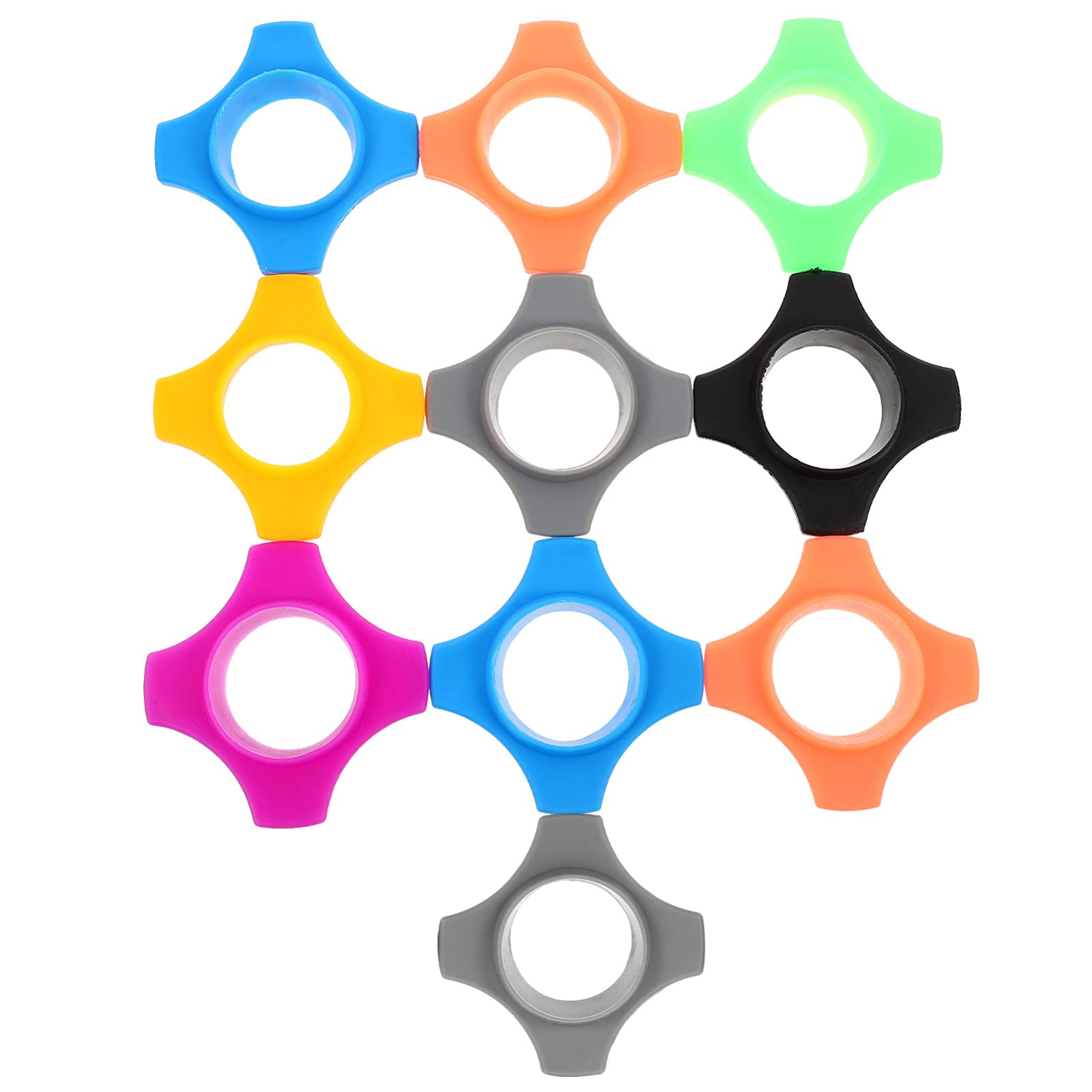 MILISTEN Accessories 10pcs Silicone Ring Handheld Micr Protrotection Holder KTV Rolling Ring Mic Sleeve Holder (Random Color) Mi