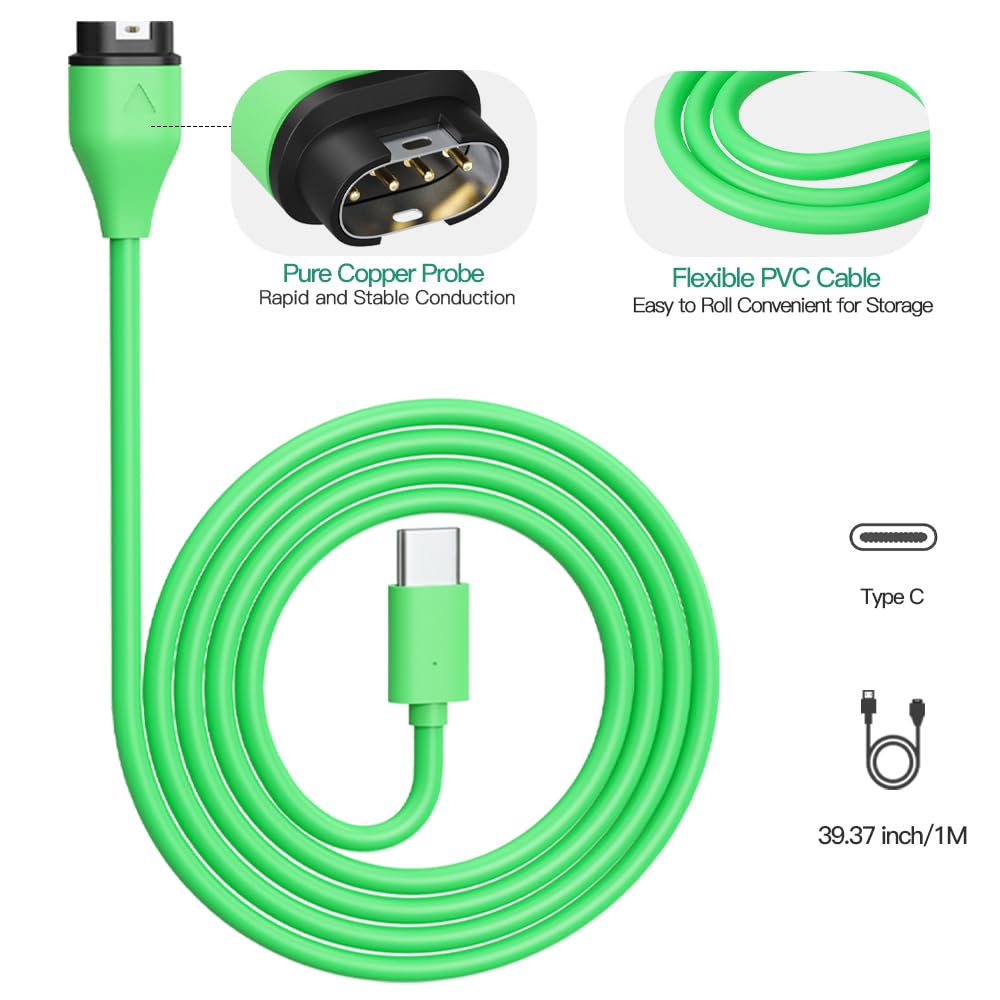 Tucana Replacement Charge Cable Compatible With Garmin Watch (Typec 1Pcs)