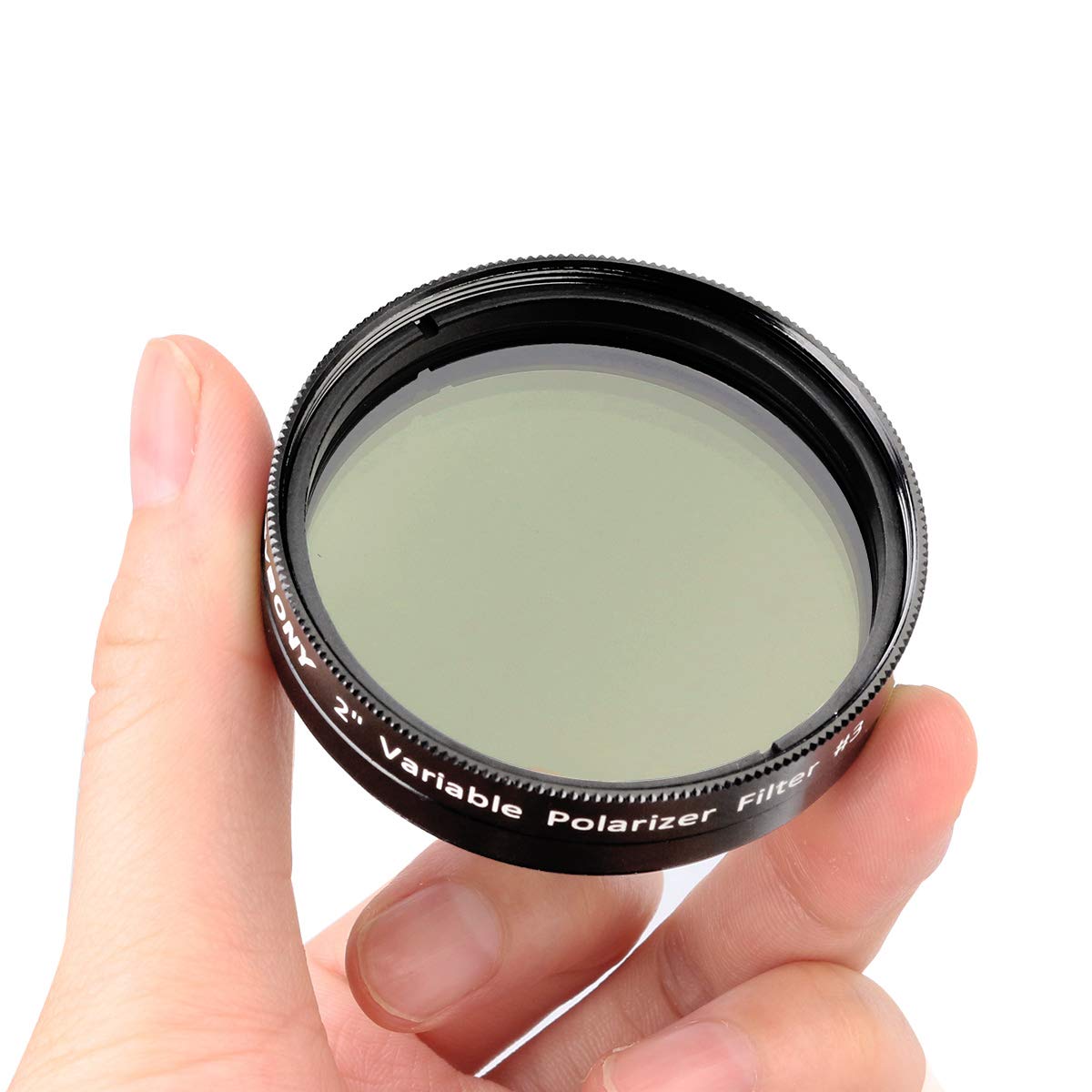 SVBONY SV128 2 Inch Variable Polarizing Telescope Filter Optical Glass for Moon & Planets