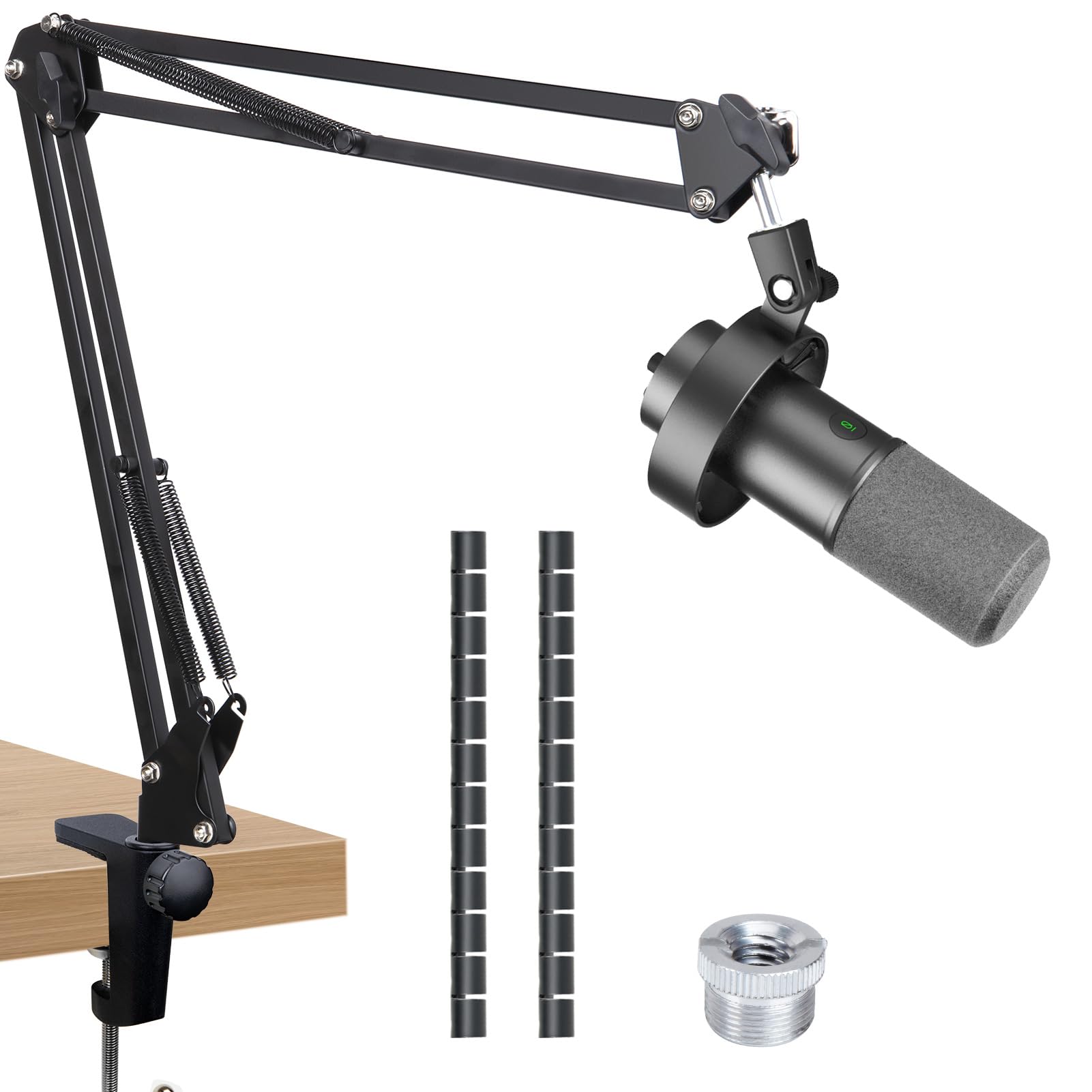 Sunmon Fifine K688 Boom Arm, Mic Stand Boom Arm Compatible With Fifine K688, Fifine Mic Boom Arm With 3/8'' To 5/8'' Screw Adapt