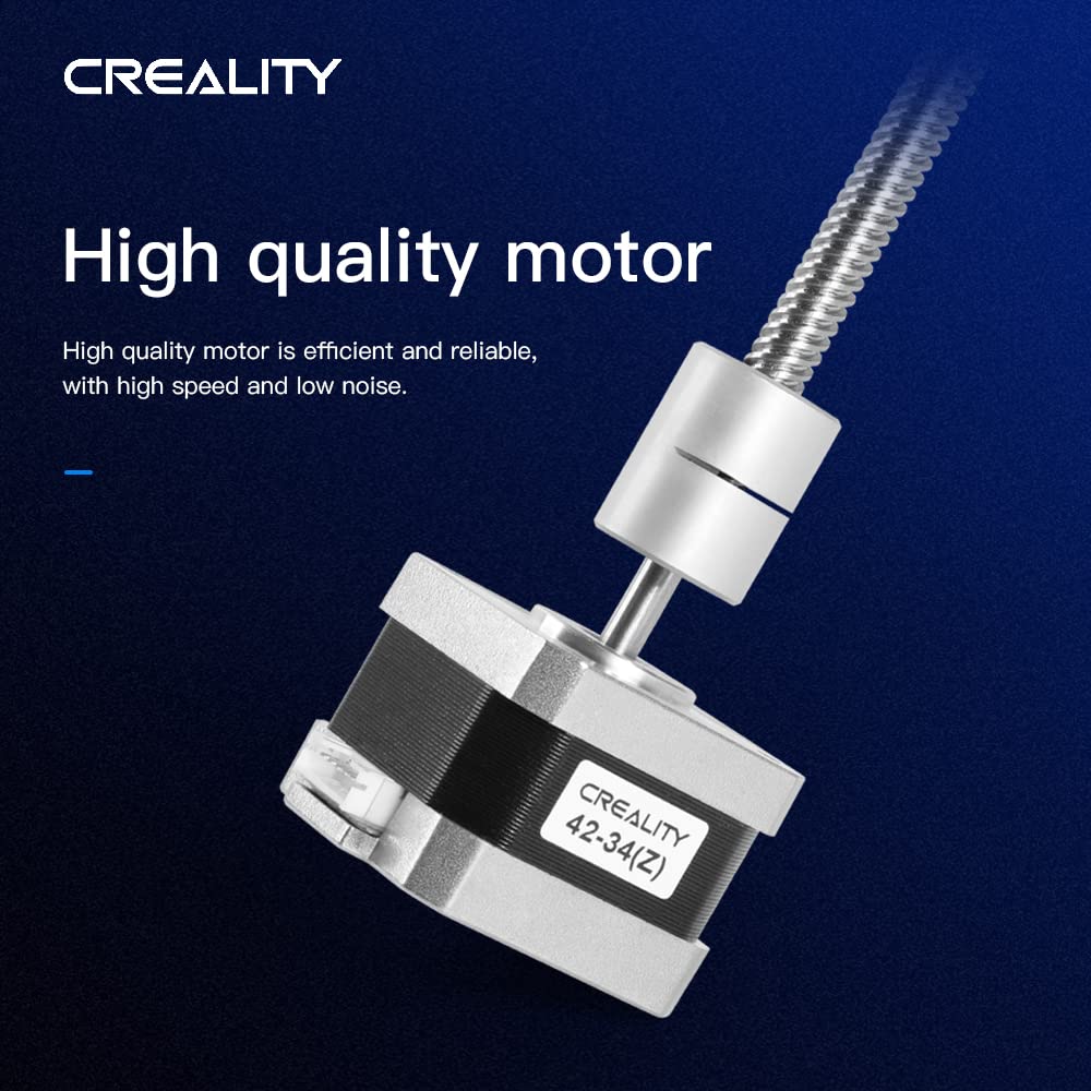 Official Creality New Update Ender 3 Dual Z Axis Upgrade Kit With Metal Power Supply Holder, Stepper Motor And Lead Screw For En