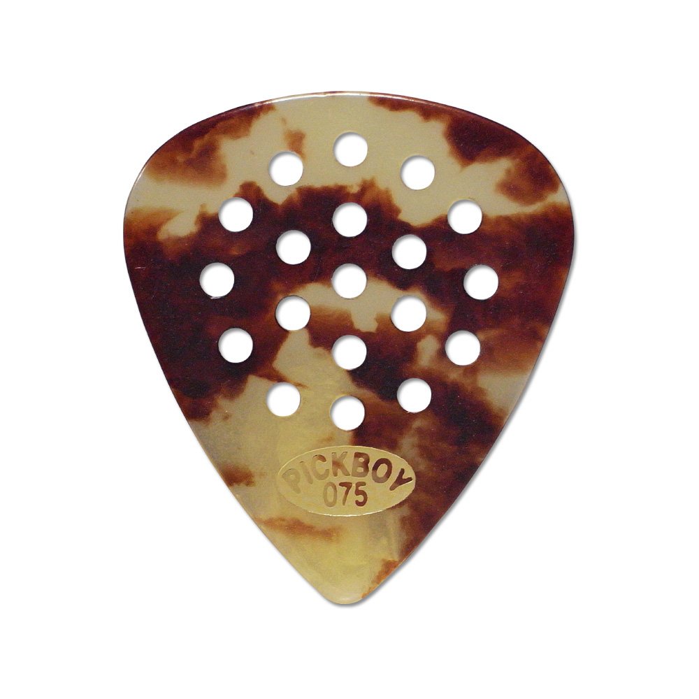 Pickboy PosAGrip, Classic T Shell, Cellulose, 0.75Mm, 10 Picks