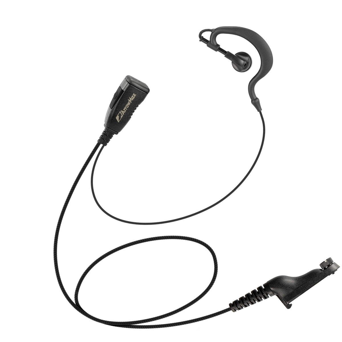 Arrowmax Aeh1500 M9 G Shape Earhanger Earphone For Motorola Apx4000 Xpr7350E Xpr7380E Xpr7550E Xpr7580E