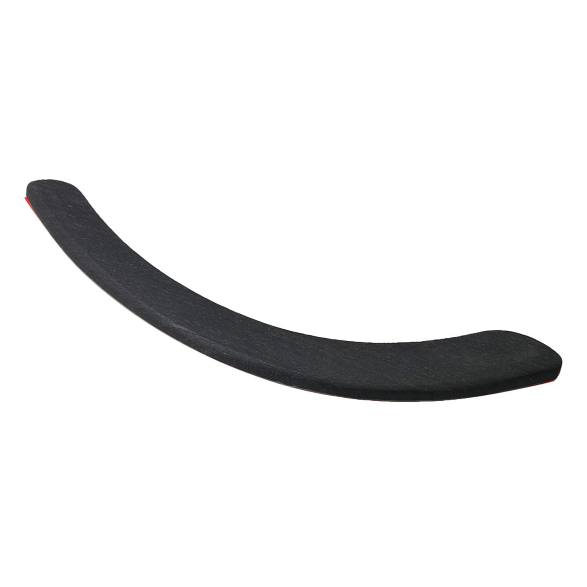 Yibuy 19.5X1.4Cm Black Figured Solid Rosewood Guitar Arm Rest Part For 39 41 Inch Acoustic Guitar