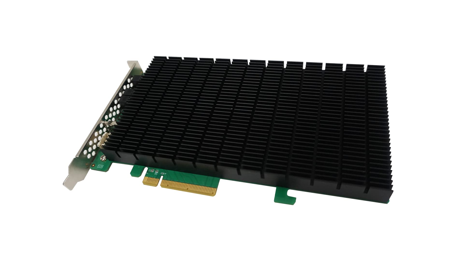 Highpoint Technologies 4 Port M.2 Ssd6204A Nvme Boot Raid Controller For Vmware Esxi & Virtualization Systems, Green