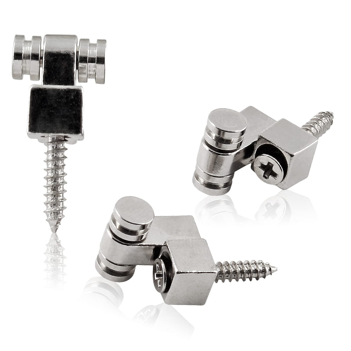 String Tree Round Jersvimc 2 Pcs Guitar Roller String Tree, Silver String Tree Retainer ...