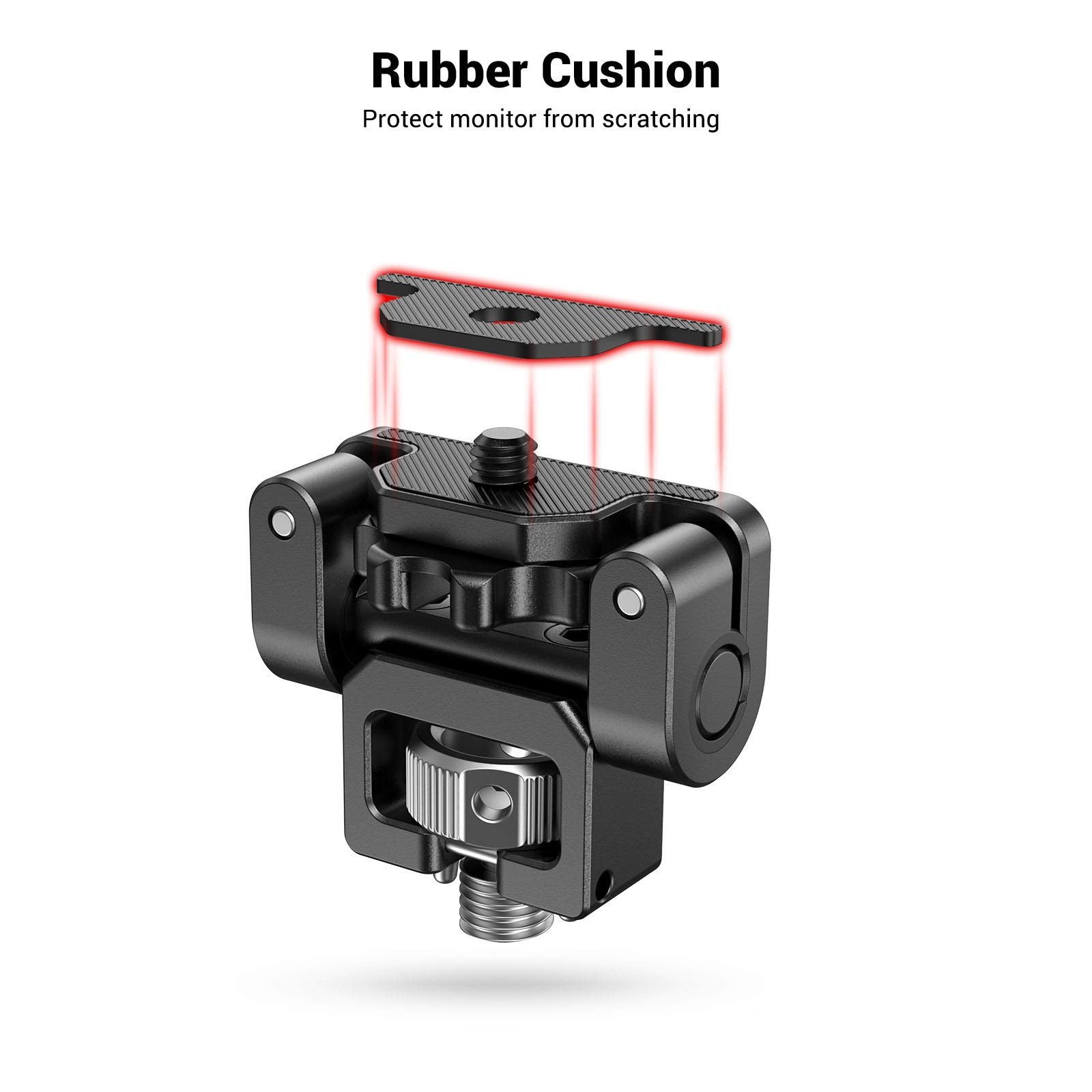 SMALLRIG 2174 Swivel Monitor Mount EVF Holder with Locating Pins for ARRI Standard - Durable Support for Filmmaking and Photography