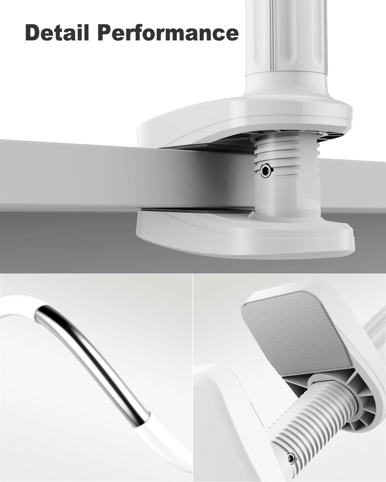 Saiji Gooseneck Cell Phone Holder, Clamp Universal Lazy Mount Clip Hands Free Flexible Long Arm Bracket Grip For 4 7 Phones Mobi