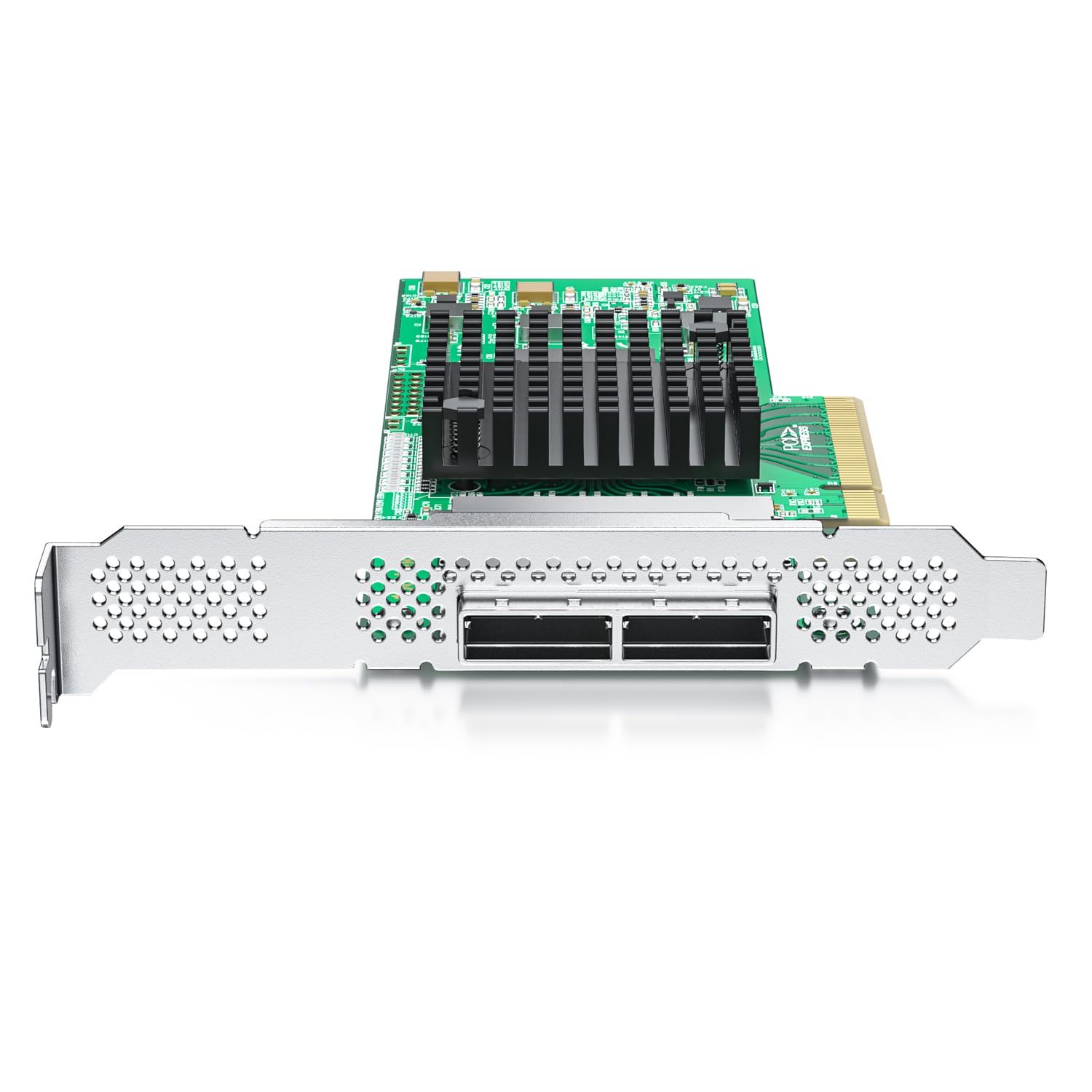 6G External Pcie Controller Card, Sas/Sata Hba Host Bus Adapter, Sas 2008 Chip, Pcie X8, Sas 2.0, 2X Mini Sas Sff 8088 Ports,Sam