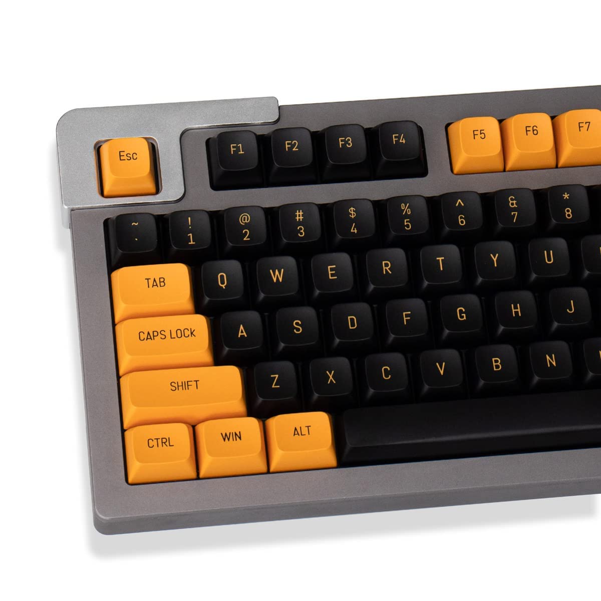 Black And Orange Keycaps Set Doubleshot Msa Profile 150 Keys Custom Keycaps For Cherry Mx 61/64/68/84/87/96/104/108 Mechanical K